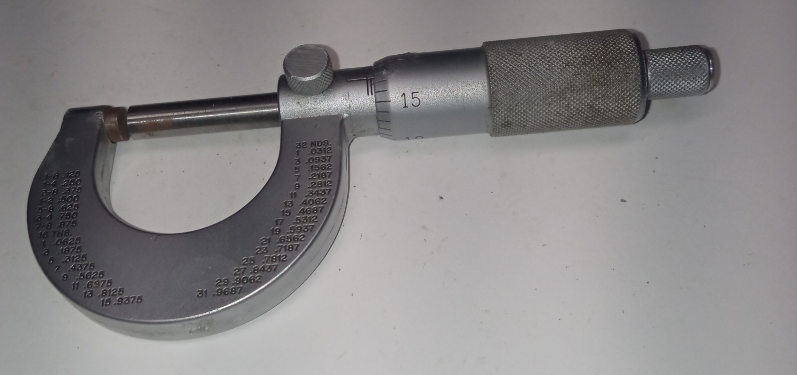 Vintage Sears 40701 0 0-1" Micrometer