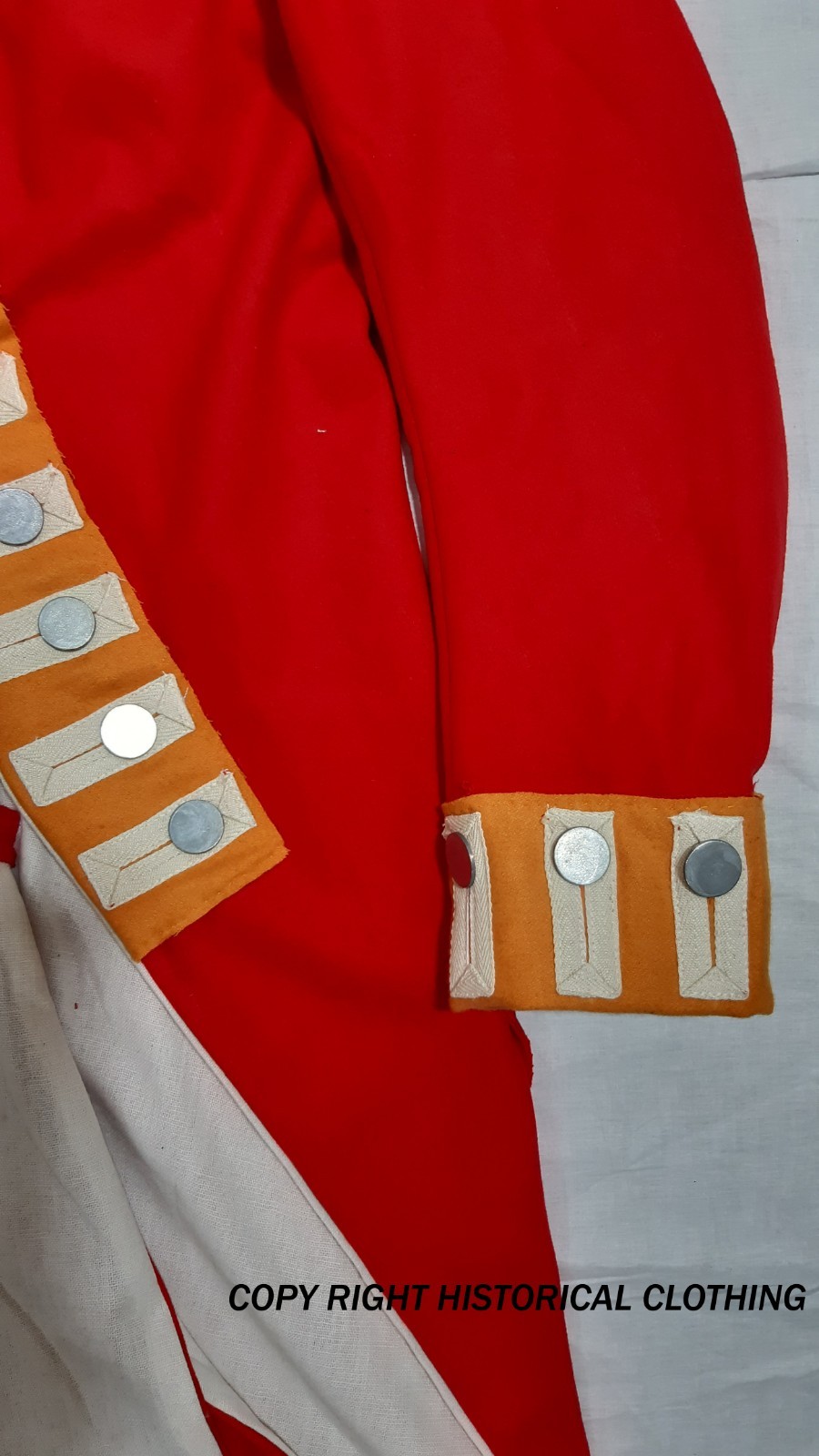 35th Regiment Grenadier British Regimental Coat Hand Stitched