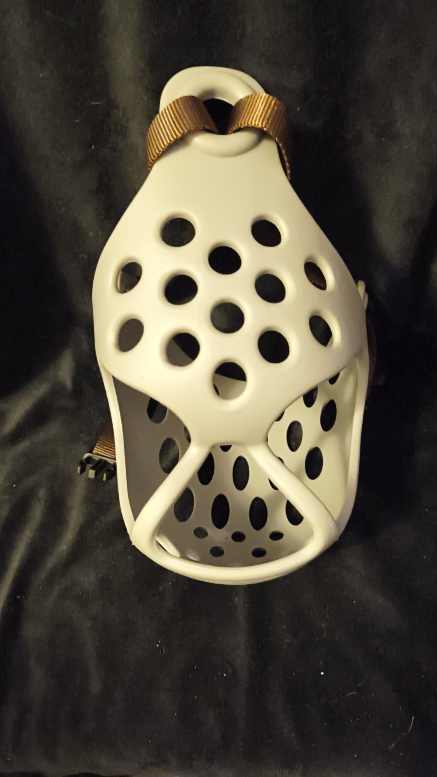 SILICONE DOG MUZZLE XL, ADJUSTABLE Anti-Bark, Chew, Bite Short-Nosed