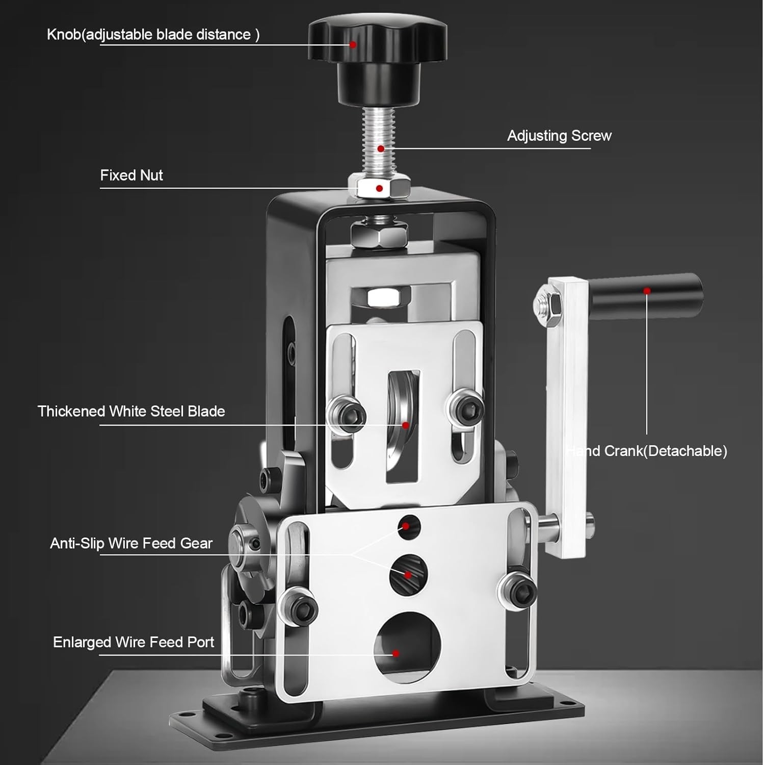 .EXKRAEFT Wire Stripping Machine 0.06-1 Inch with Drill