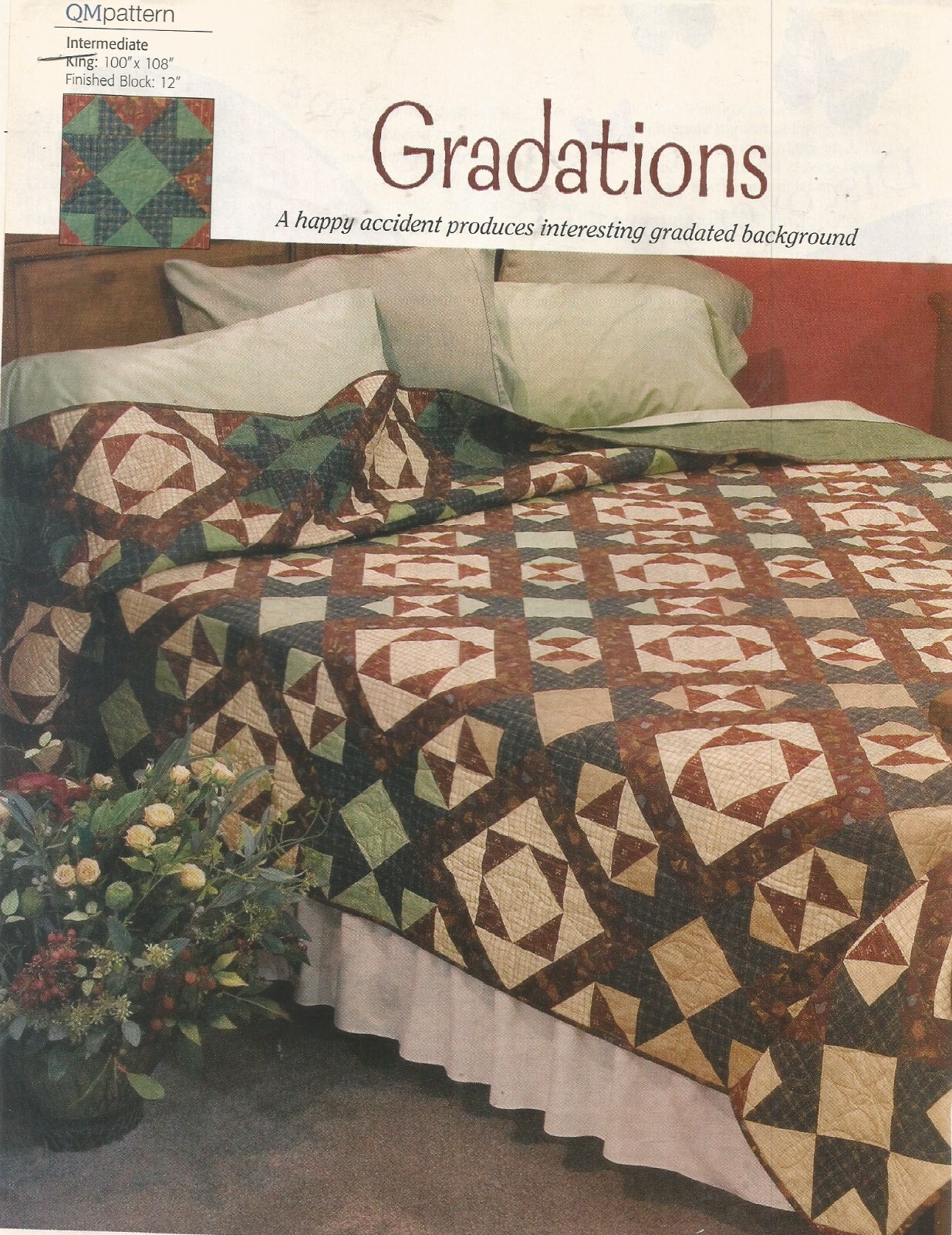 E0300 GRADUATIONS QUILT PATTERN/INSTRUCTIONS