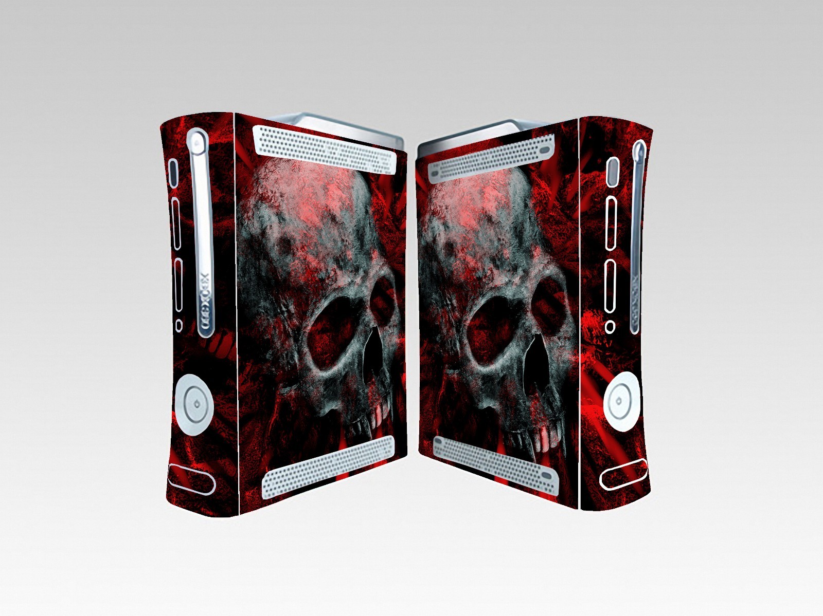 Skull 251 Vinyl Decal Cover Skin Sticker for Xbox360 Console