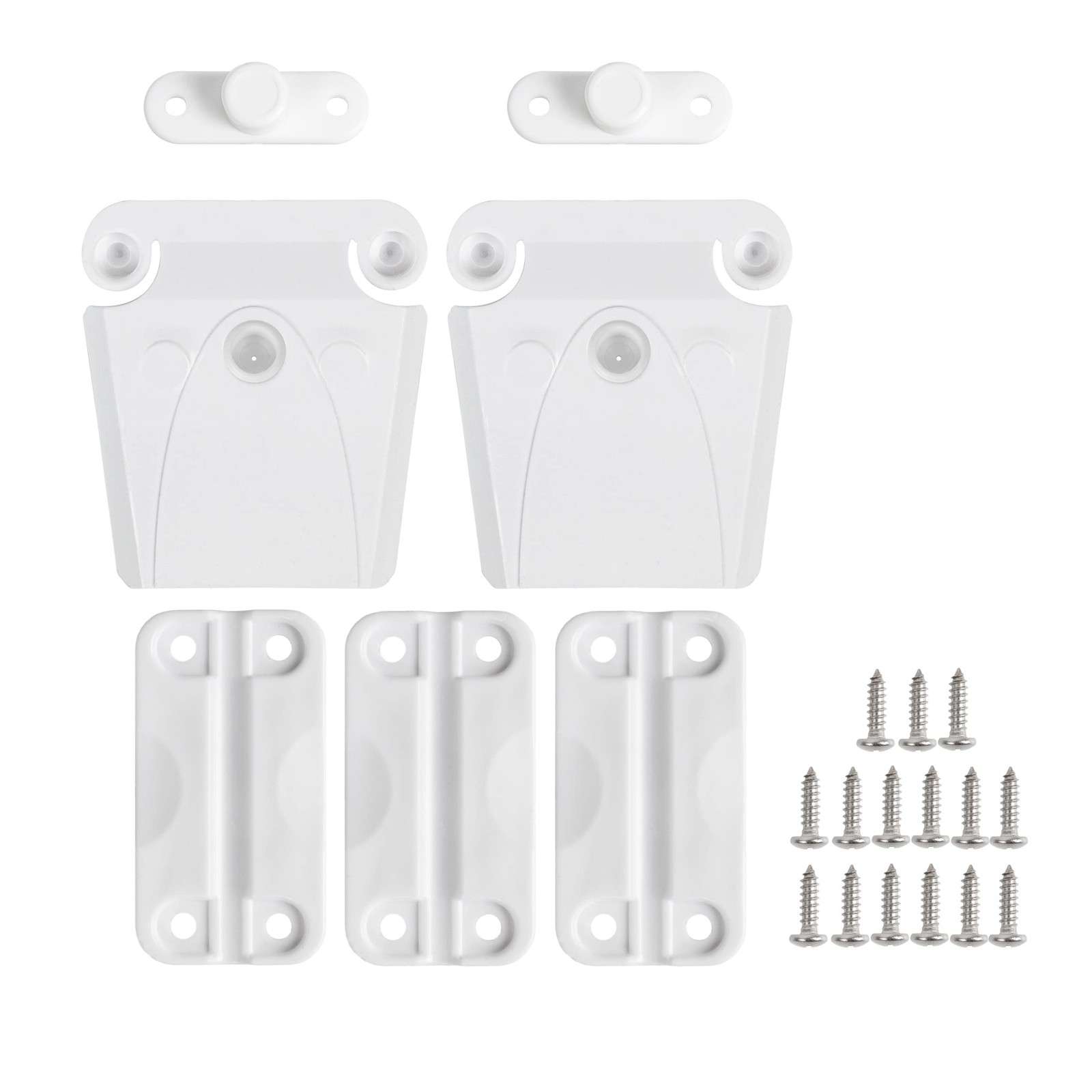 Cooler Hinge and Latch Set, Compatible with Igloo Cooler Ice Chest Latches wi...