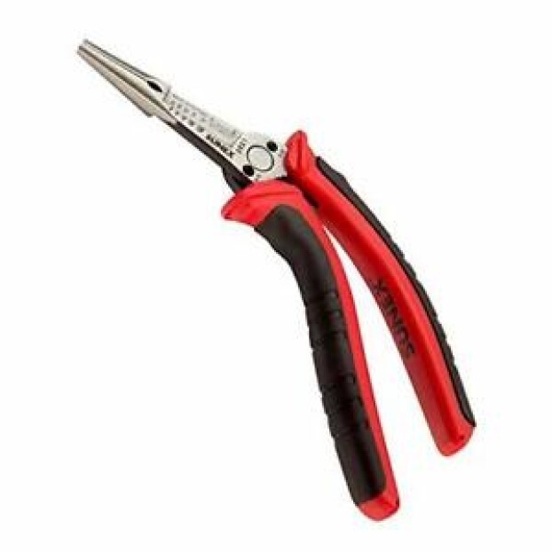SUNEX PISTOL GRIP MULTI-FUNCTION WIRE STRIPPER CUTTER PLIERS NEEDLE NOSE #3621