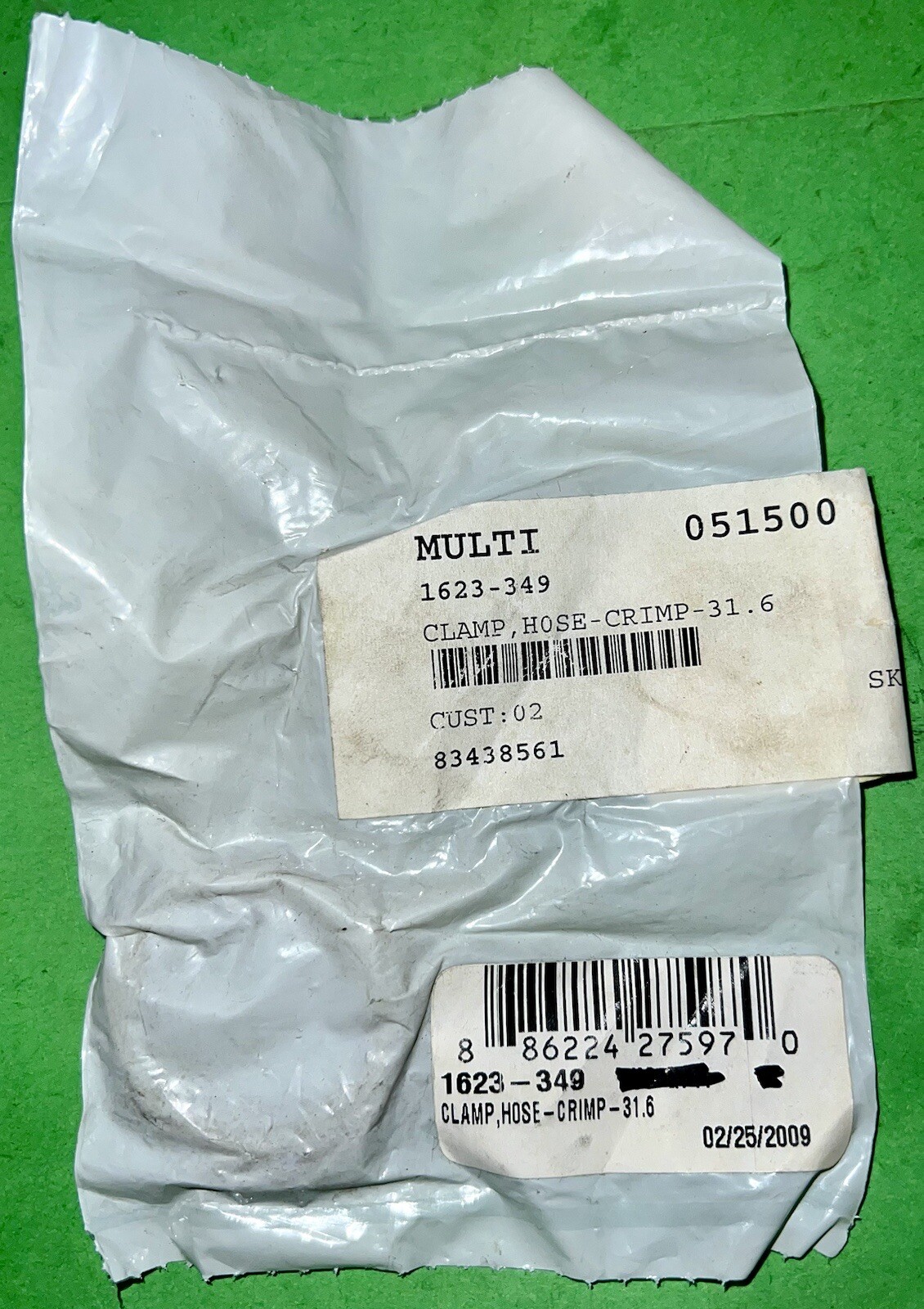 Arctic Cat OEM Hose Clamp 1623-349 New