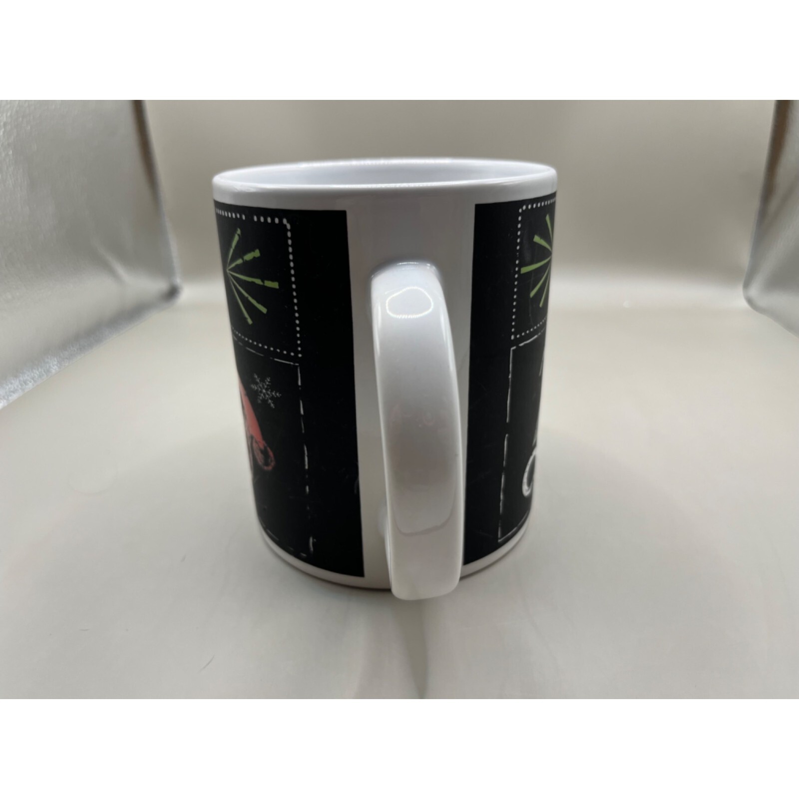 Morris Design Christmas Mug Ho Ho 25 Dec Microwave & Dishwasher Safe