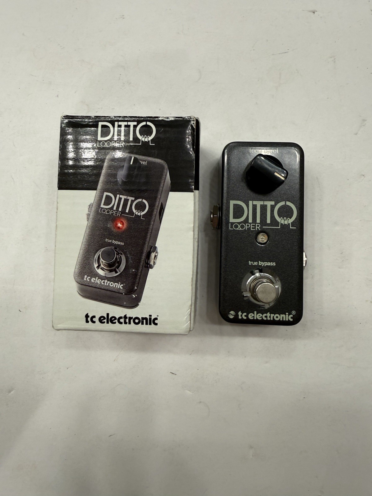 TC Electronic Ditto Looper Sampler Mini Compact True Bypass Guitar Effect Pedal