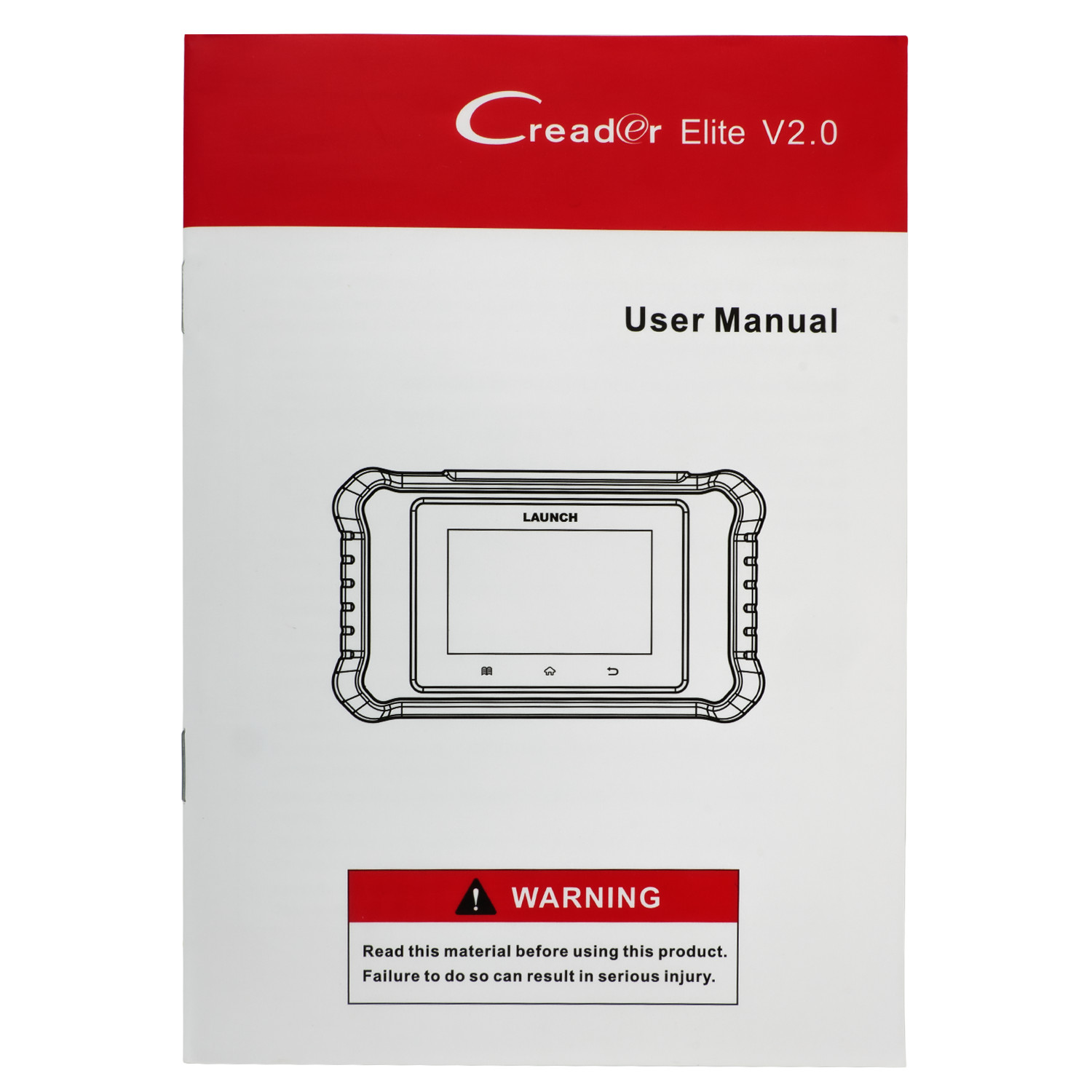 LAUNCH X431 Creader Elite V2.0 for Benz Bidirectional Diagnostic Tool Scanner US