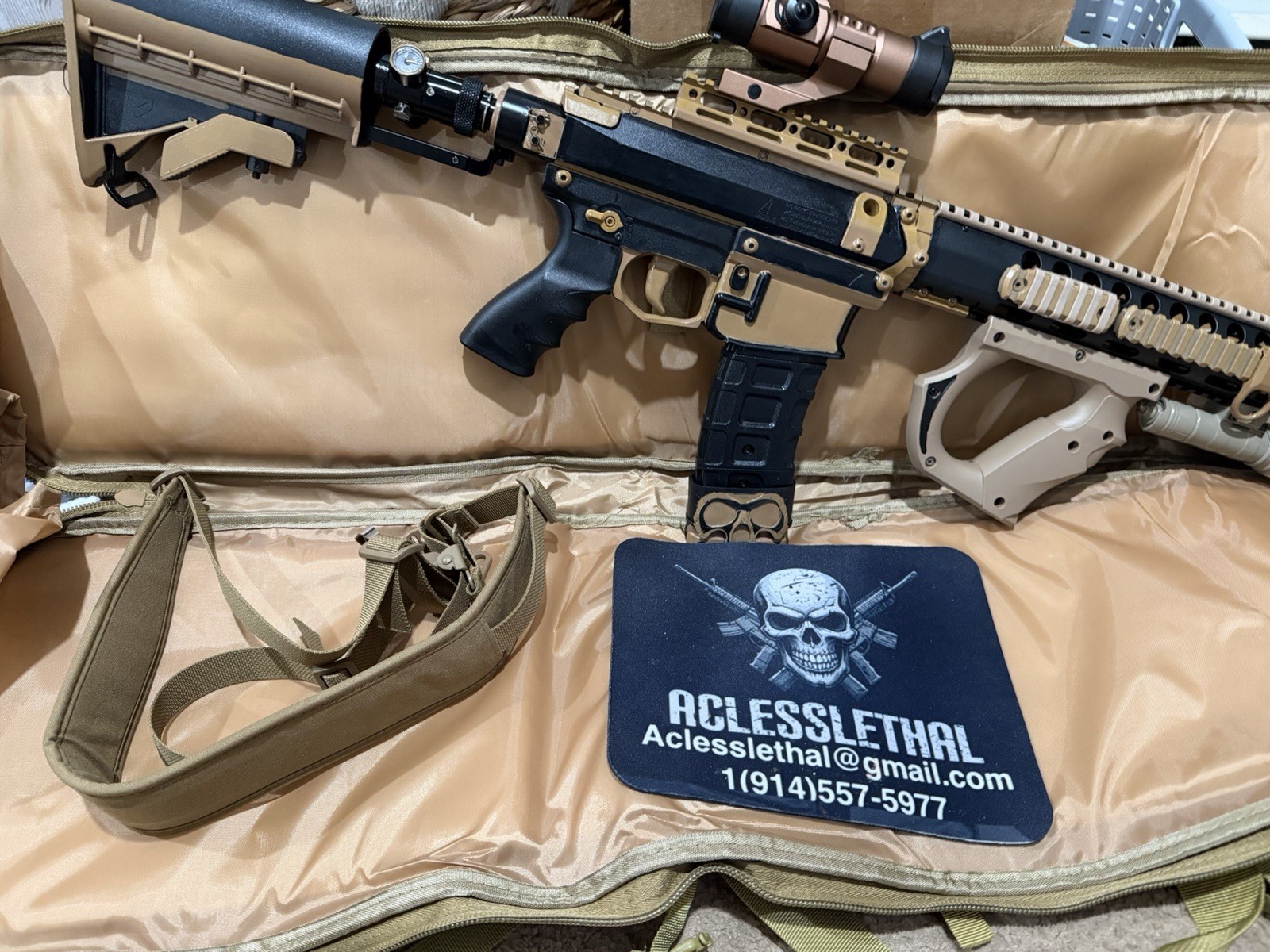 Milsig G63 Paintball Marker LL Version Custom Build