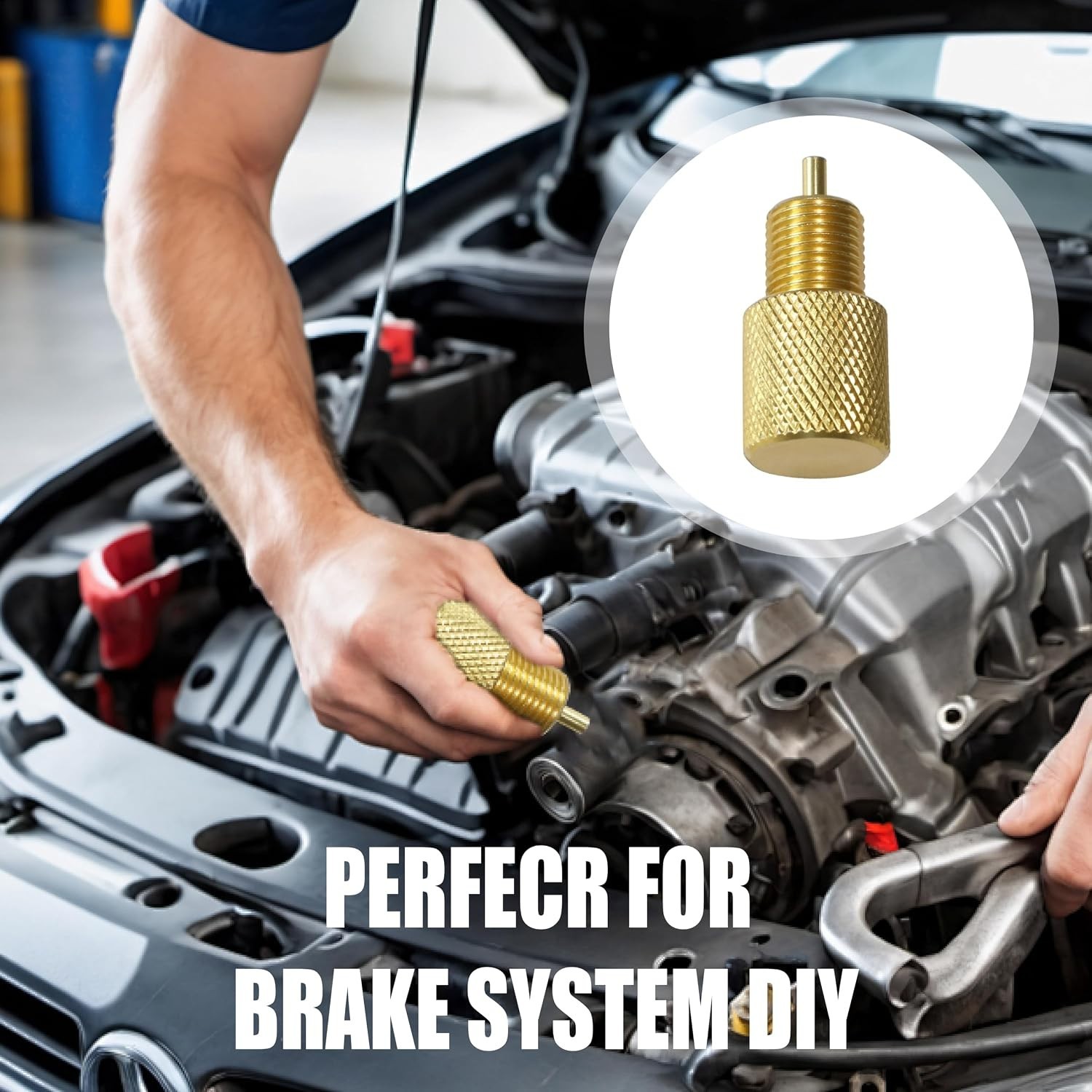 Brake Proportioning Valve Bleeder Tool, Valve Bleeding Tool Compatible with Gm