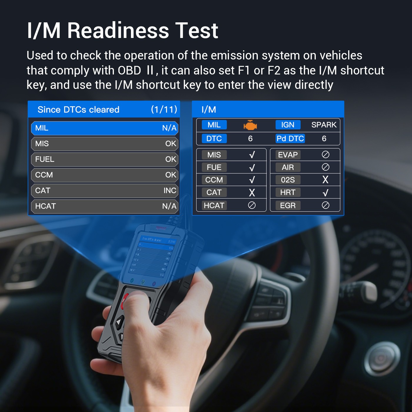 Motorcycle Vehicle OBD2 Scanner Fault Code Read Car DTC Lookup Diagnostic Tool