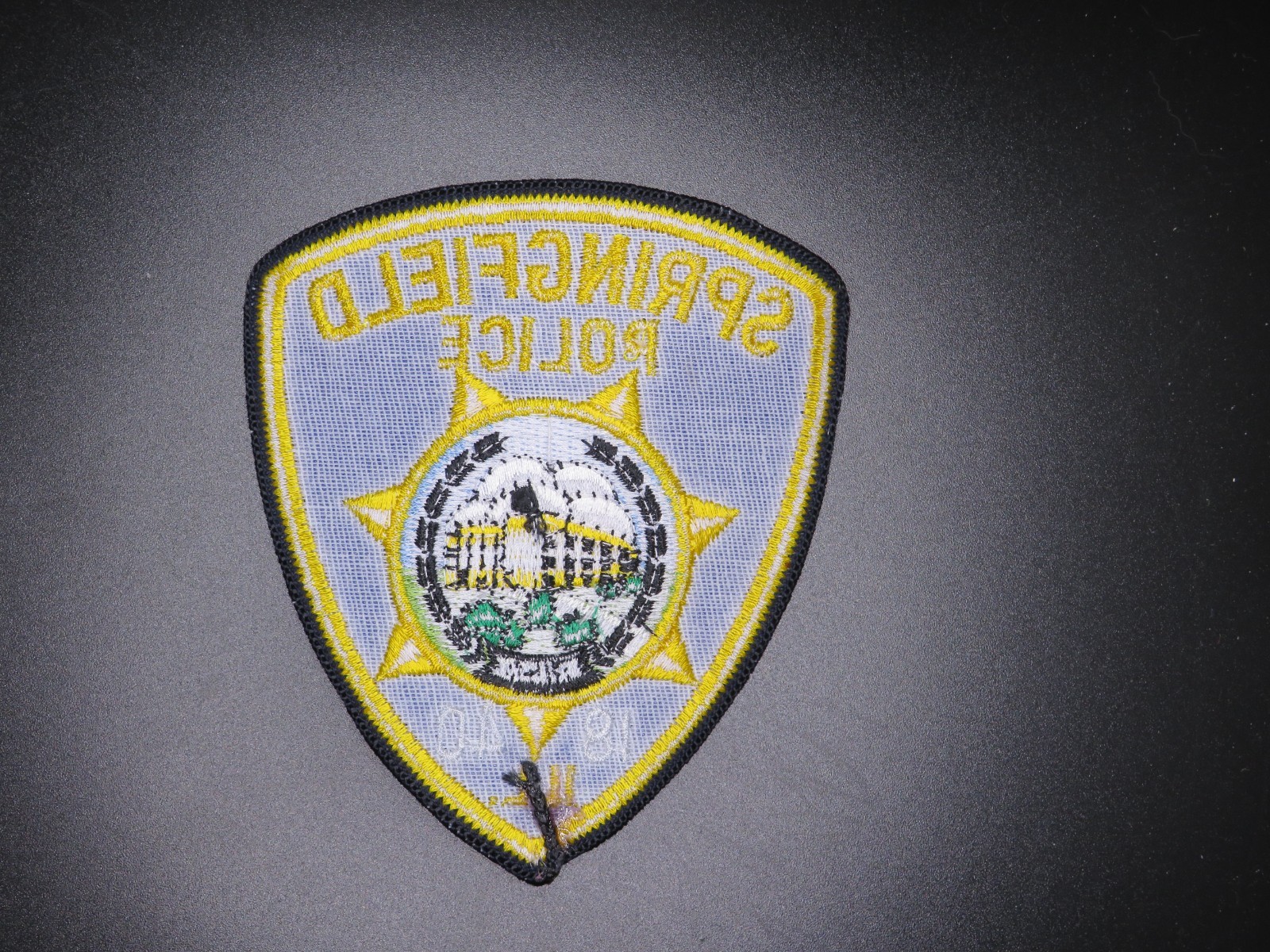 Springfield Illinois Police Patch