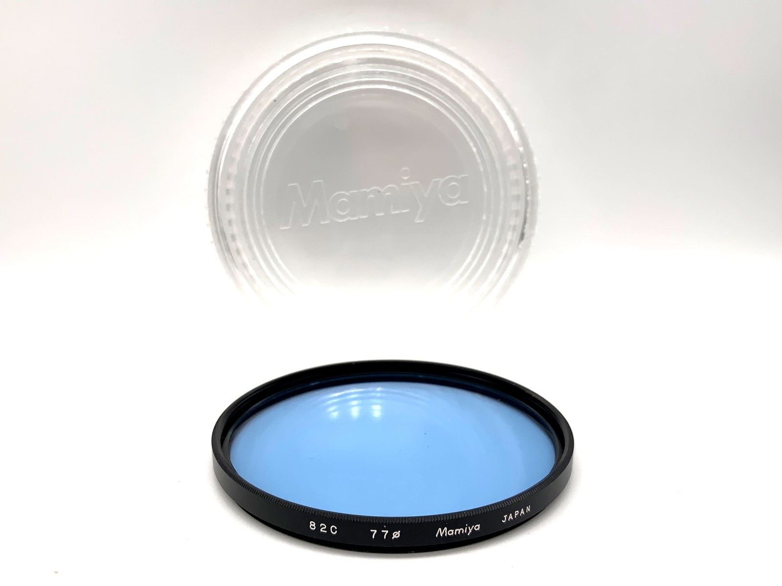 Mamiya Color Filter 82C Blue 77mm Round Filter Thread In Box