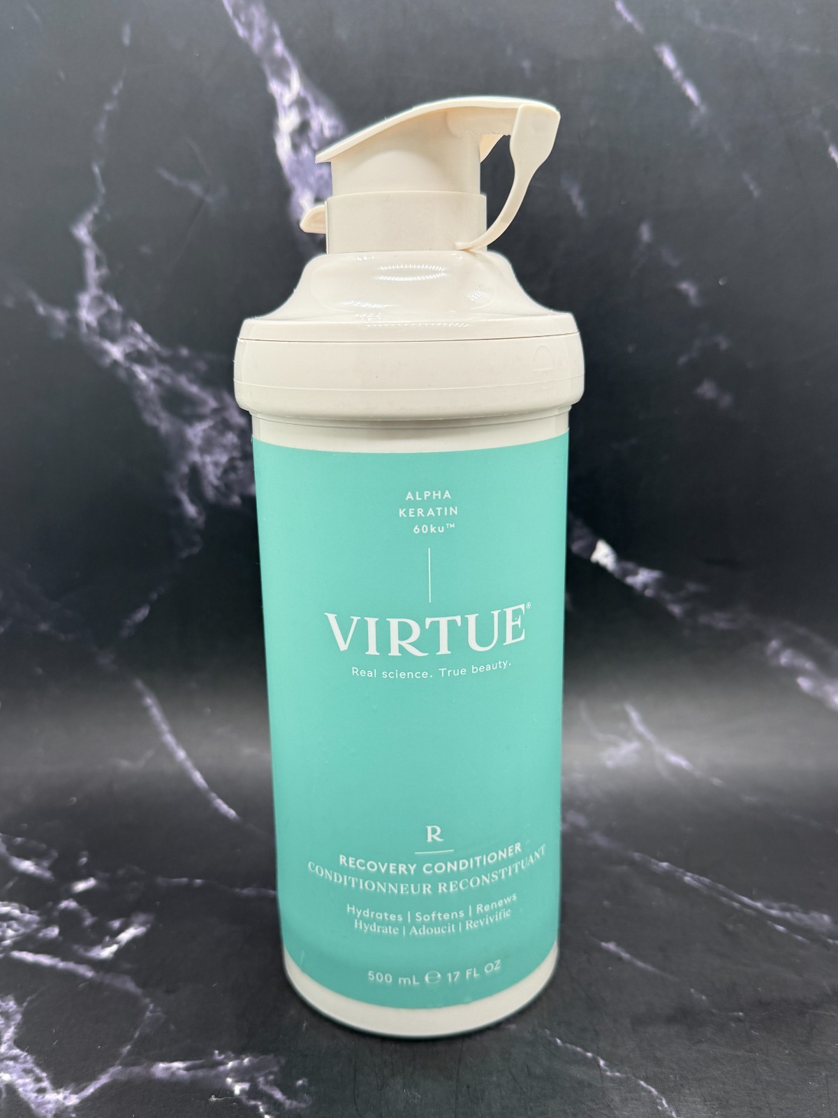 Virtue Recovery Conditioner Hydrates Softens And Renews - 17 oz/ 500 ml -