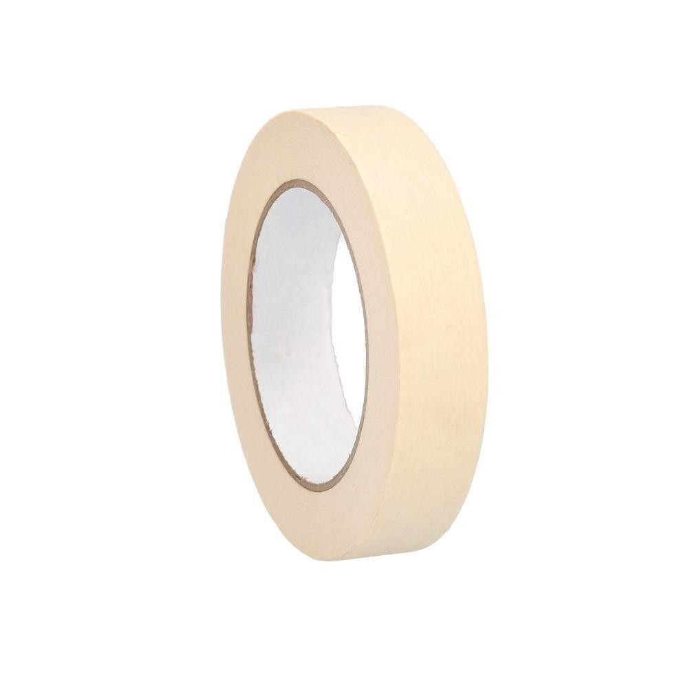 1"x 60 Yards 4.9 Mil White Masking Adhesive Tape Utility Grade 18 Rolls