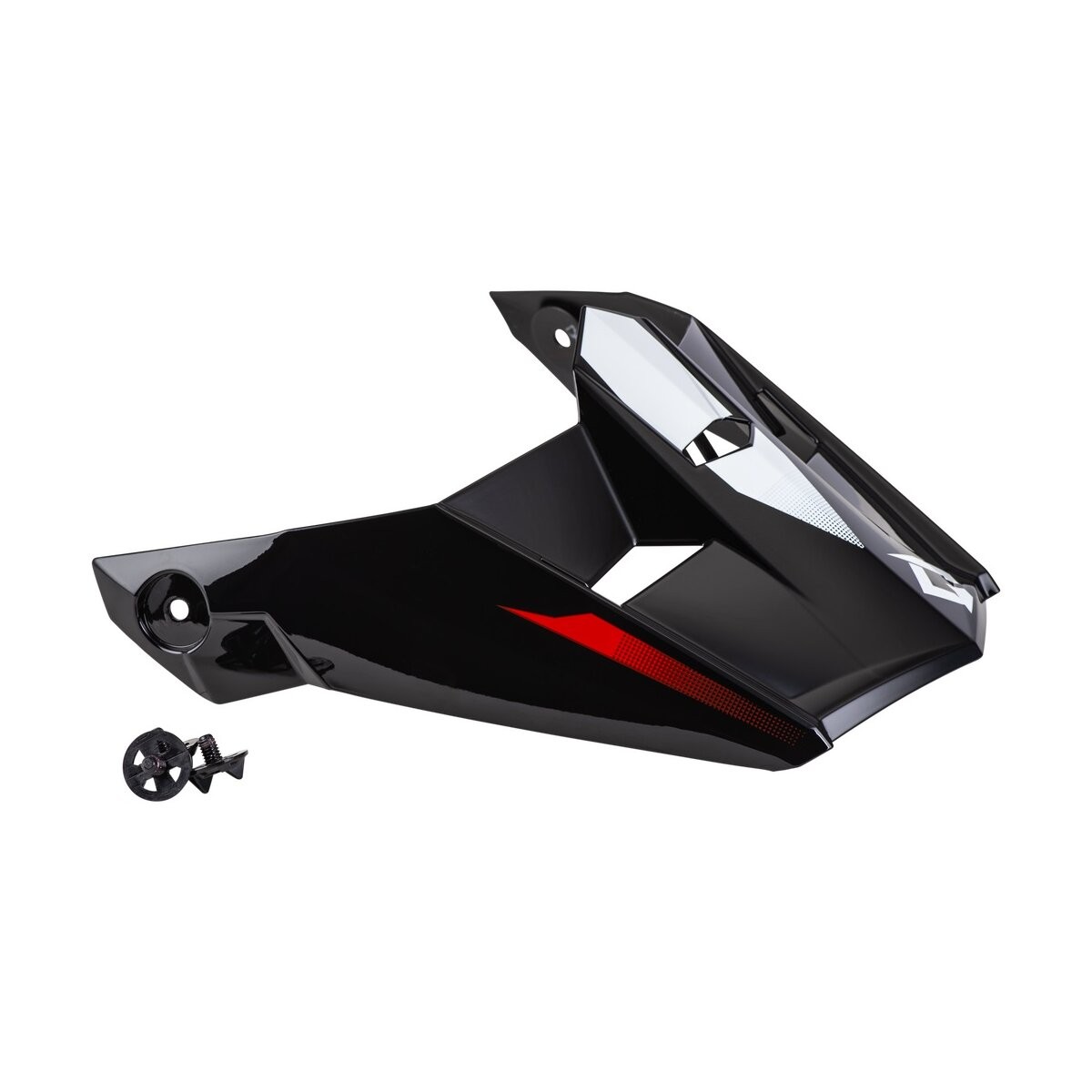 GMax Red/Black/White Visor Kit for MX-46 Compound X-Small-Small Helmets G0464753