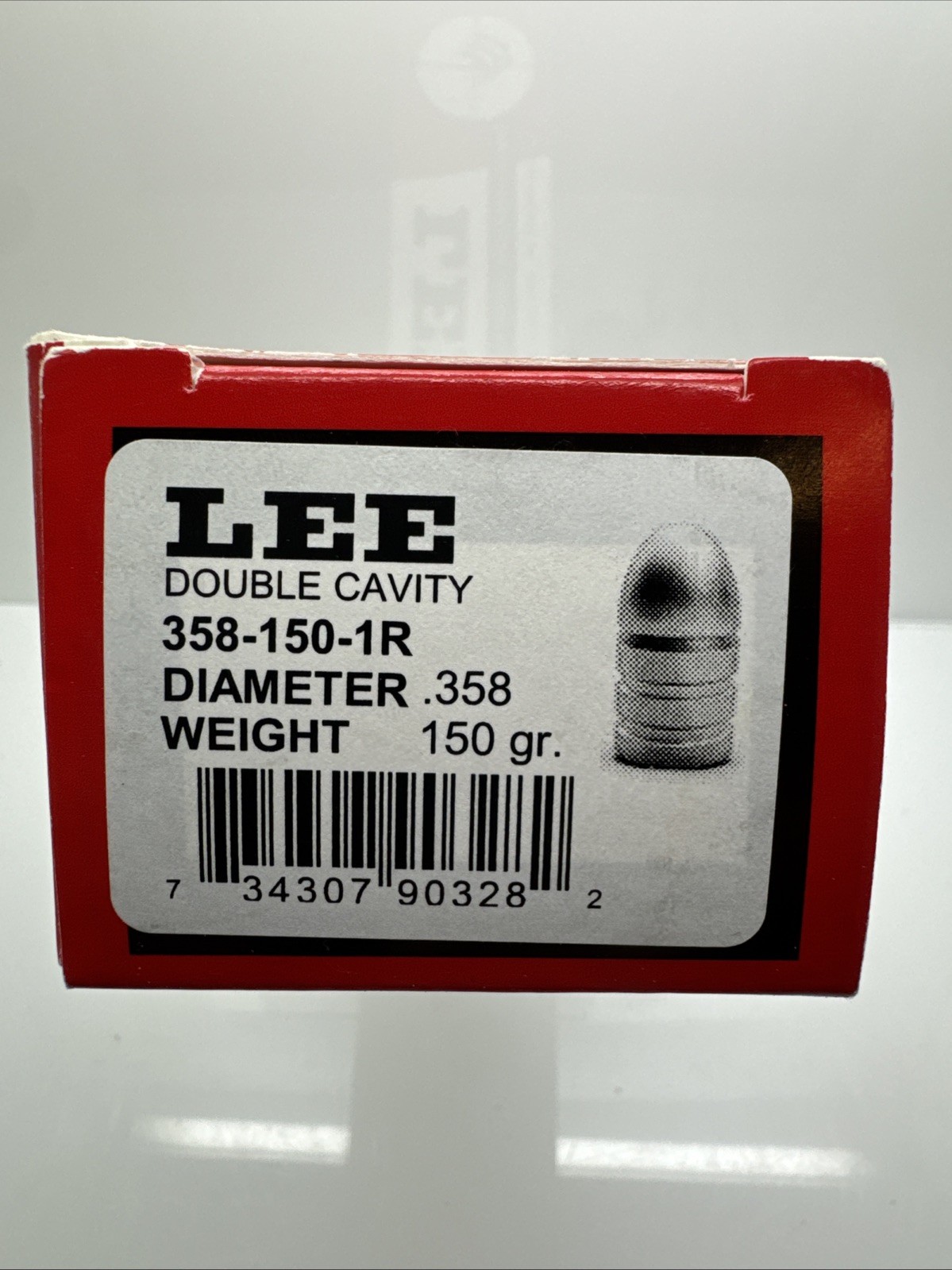 Lee Precision Double Cavity Bullet Mold .38/357 cal 358-150-1R .358 150gr #90328