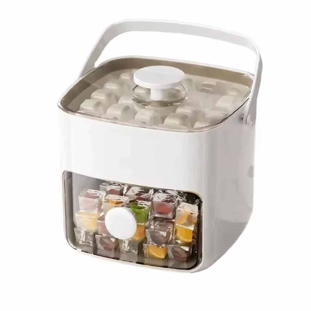 Portable Fast 48 Ice Maker Countertop Machine Easy Press Home Ice Cube
