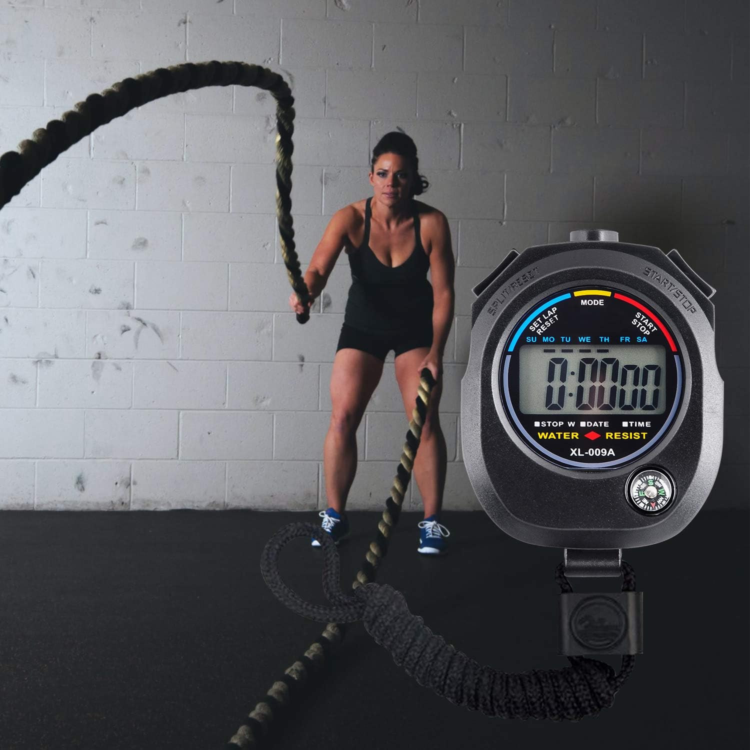 Digital Stopwatch Timer Timer Interval - with Large Display