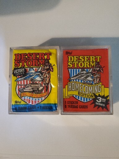 Desert Storm Victory & Homecoming Edition Sets Plus Puzzle Sets Topps Rare