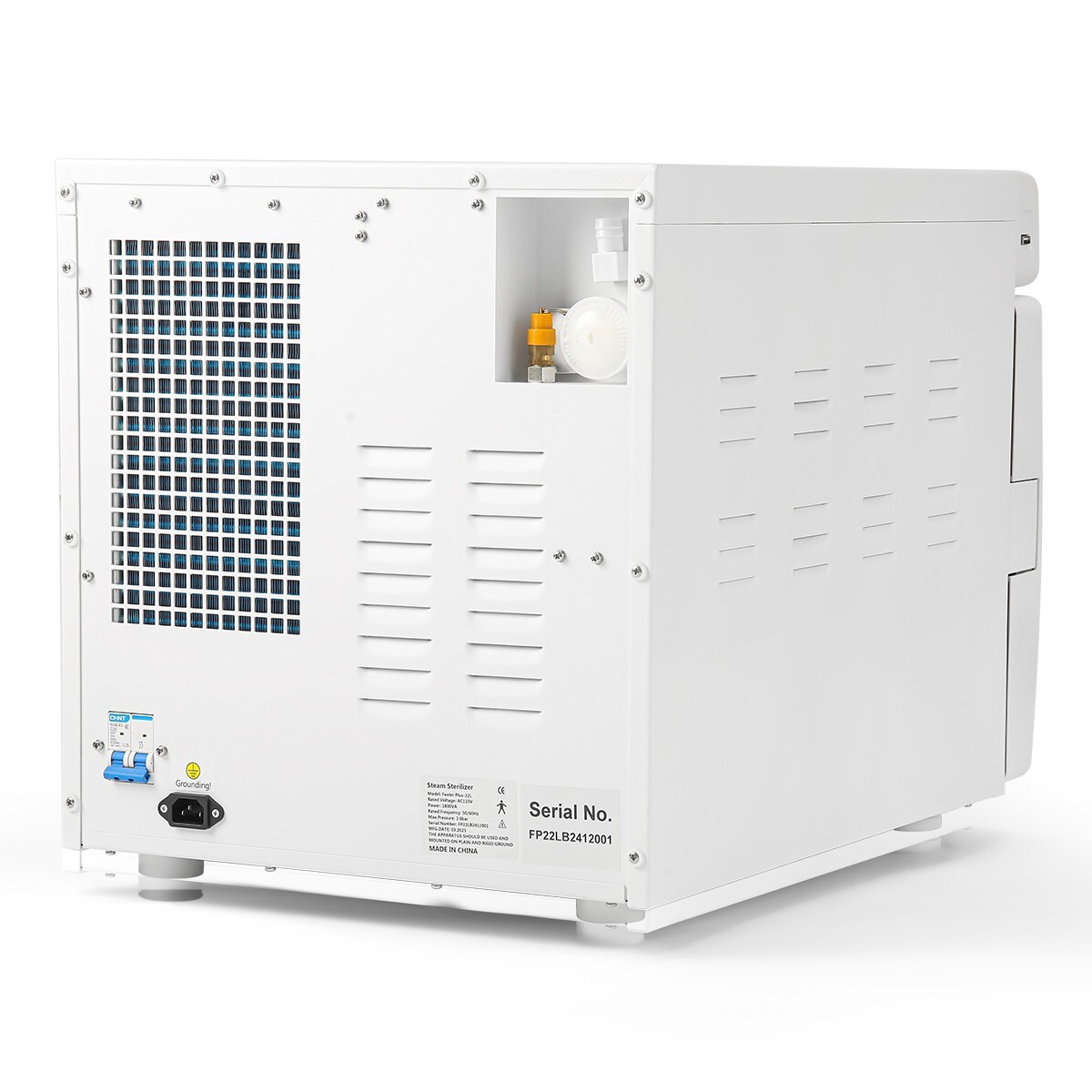 17L Class B Dental Steam Sterilizer Vacuum Sterilization Built-in printer