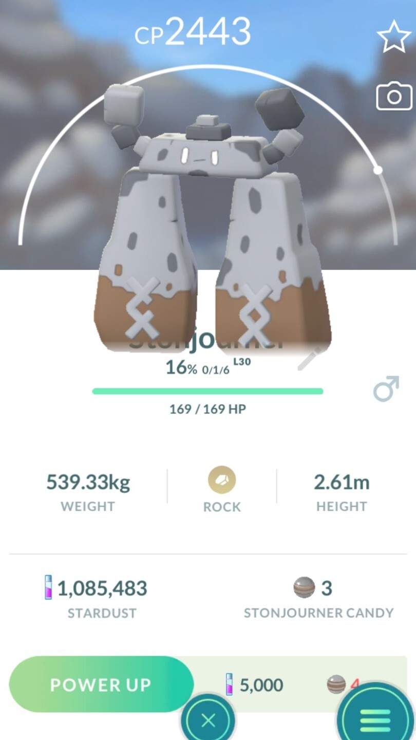 Pokemon New Release Regional Stonjourner Safe & Fast