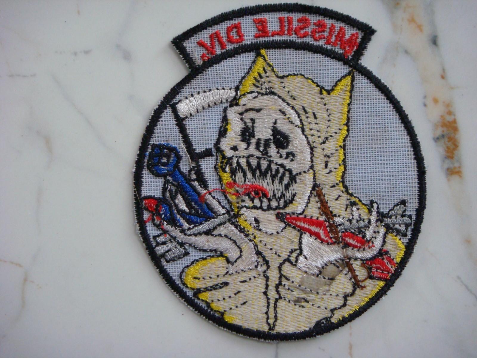 US NAVY DESTROYER GROUP 15 " MISSILE DIVISION ".VIETNAM WAR PATCH