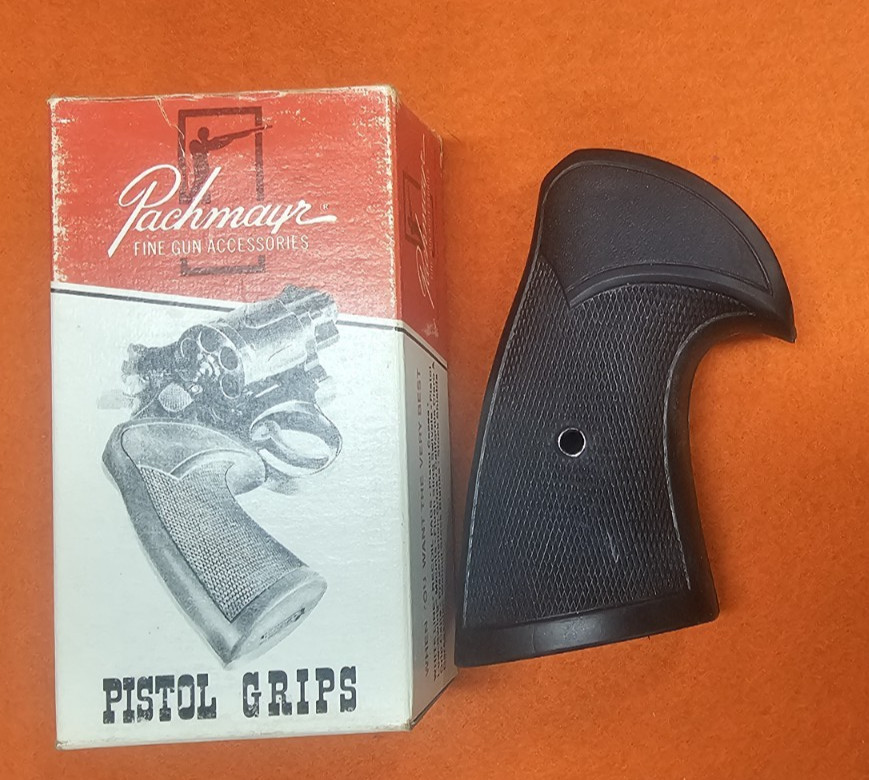 NOS Pachmayr Handgun Grip SK-S-BLK Smith Wesson K Frame Small Presentation Model