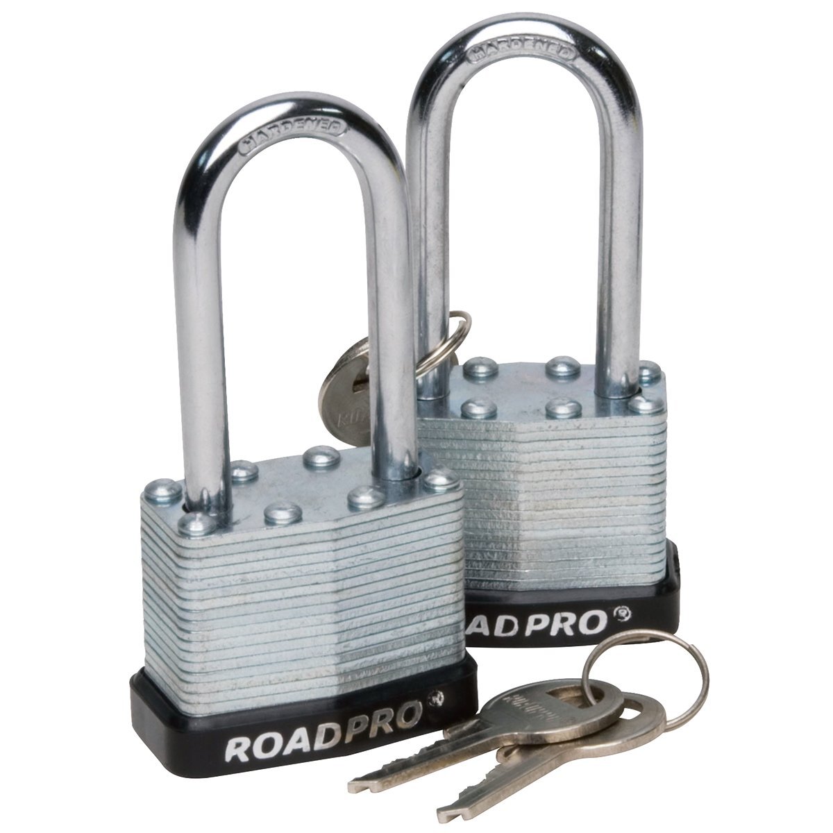 Roadpro RPLS-40L/2 40mm Laminated Steel Padlock  Bumper Guard and 2" Shackle