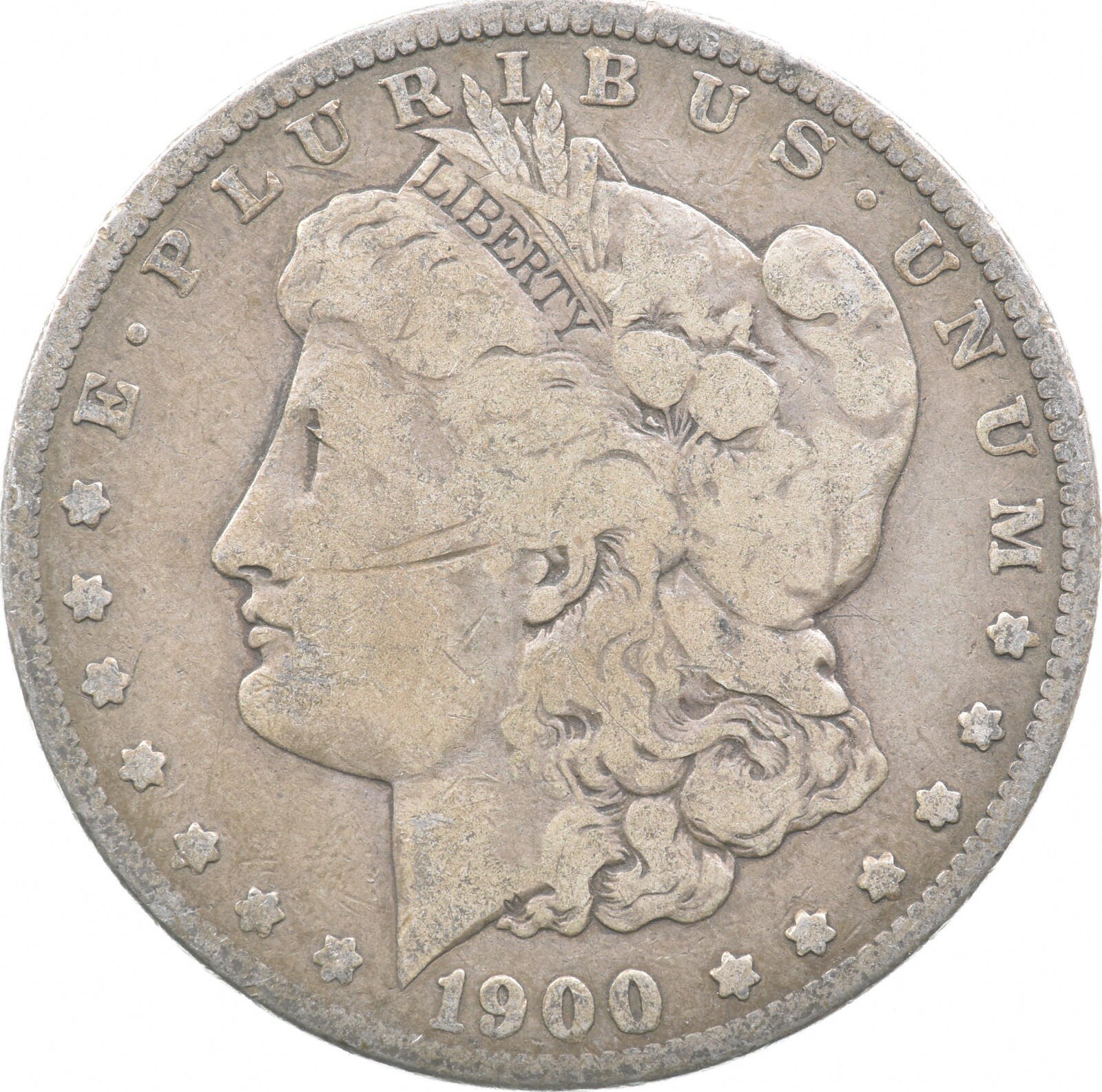 1900-O/CC Morgan Silver Dollar O Over CC *5846