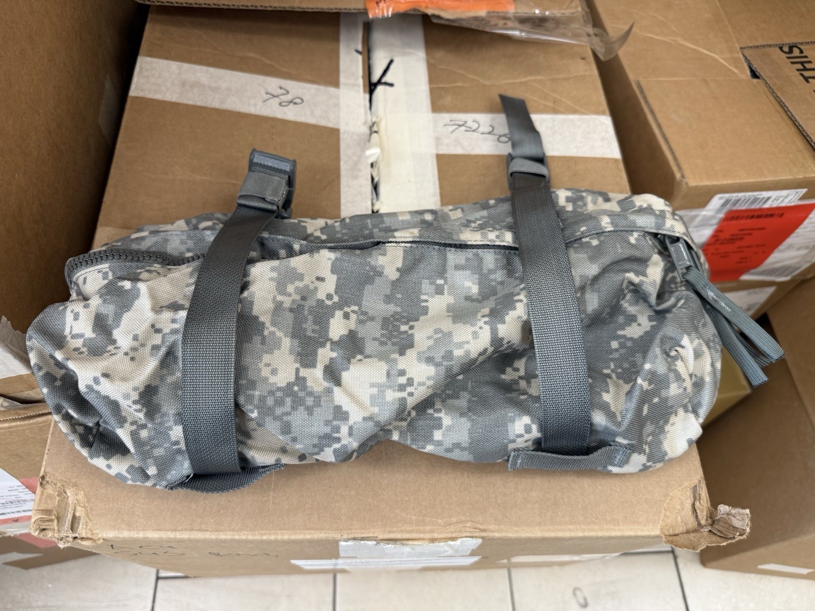 USGI MOLLE II Waist Pack Butt Pack ACU NSN 8465-01-524-7263