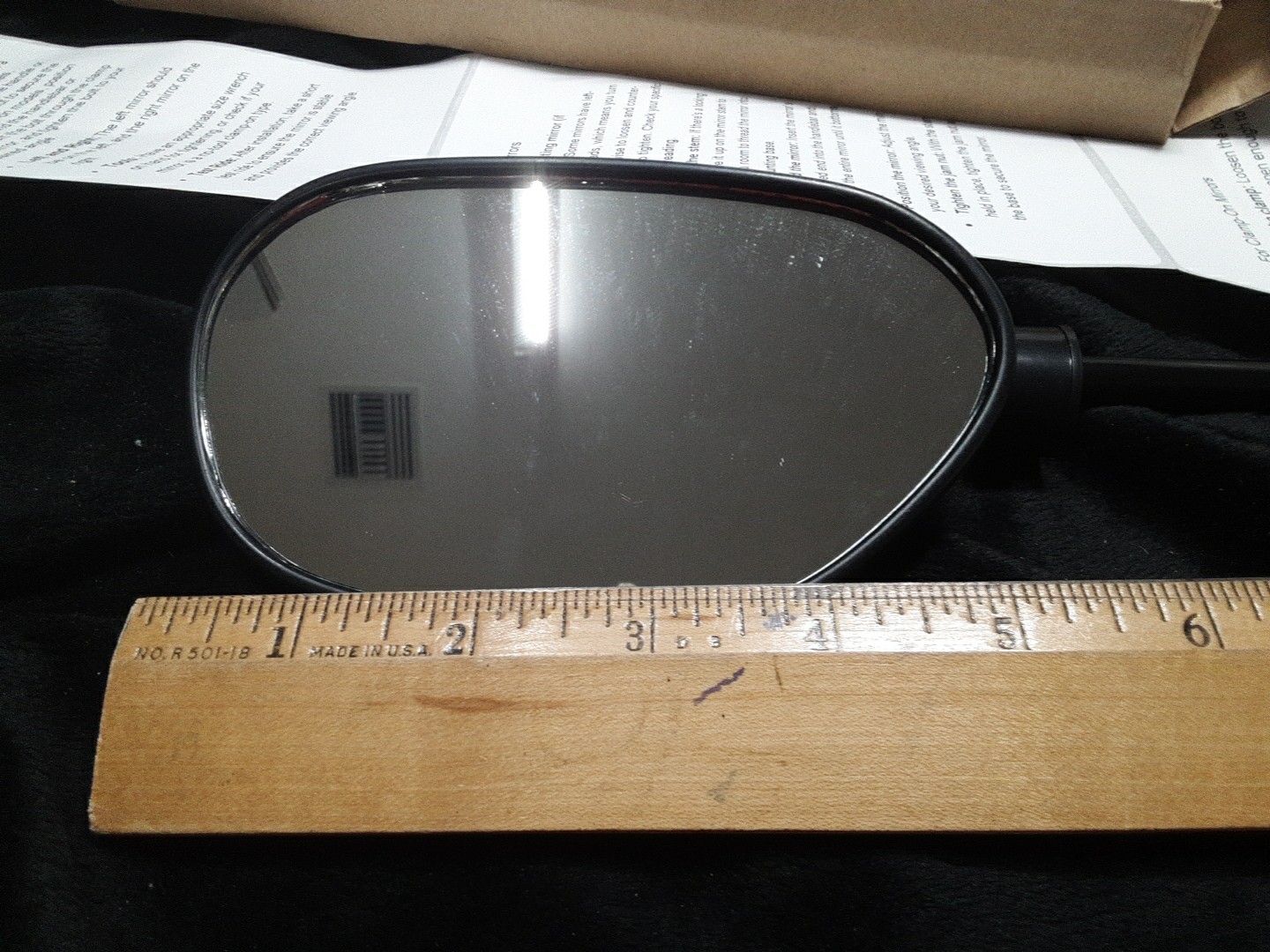Rear View Mirror Pair For Most Mobility Scooters OPEN BOX