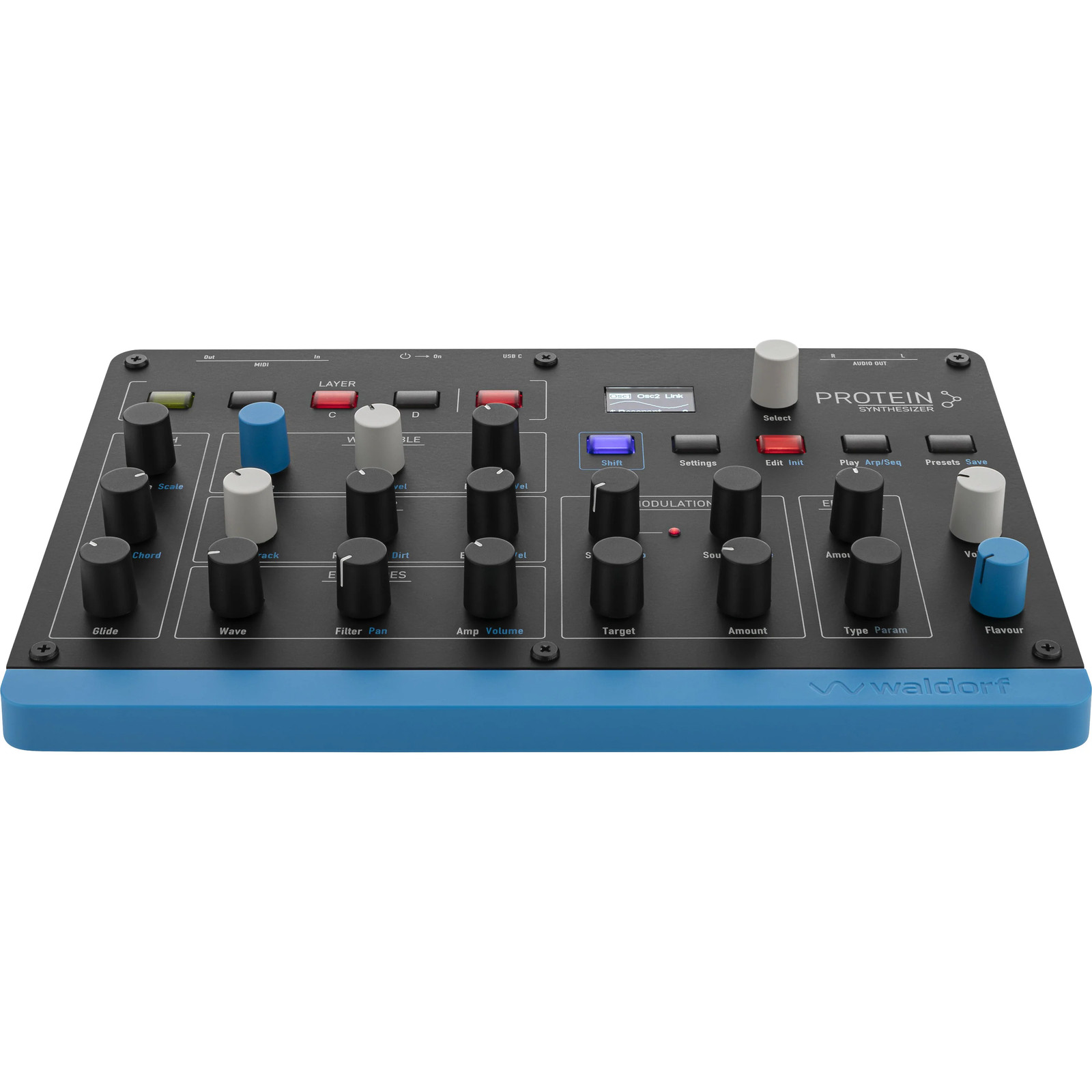 Waldorf Protein 8-Voice Desktop Wavetable Synthesizer