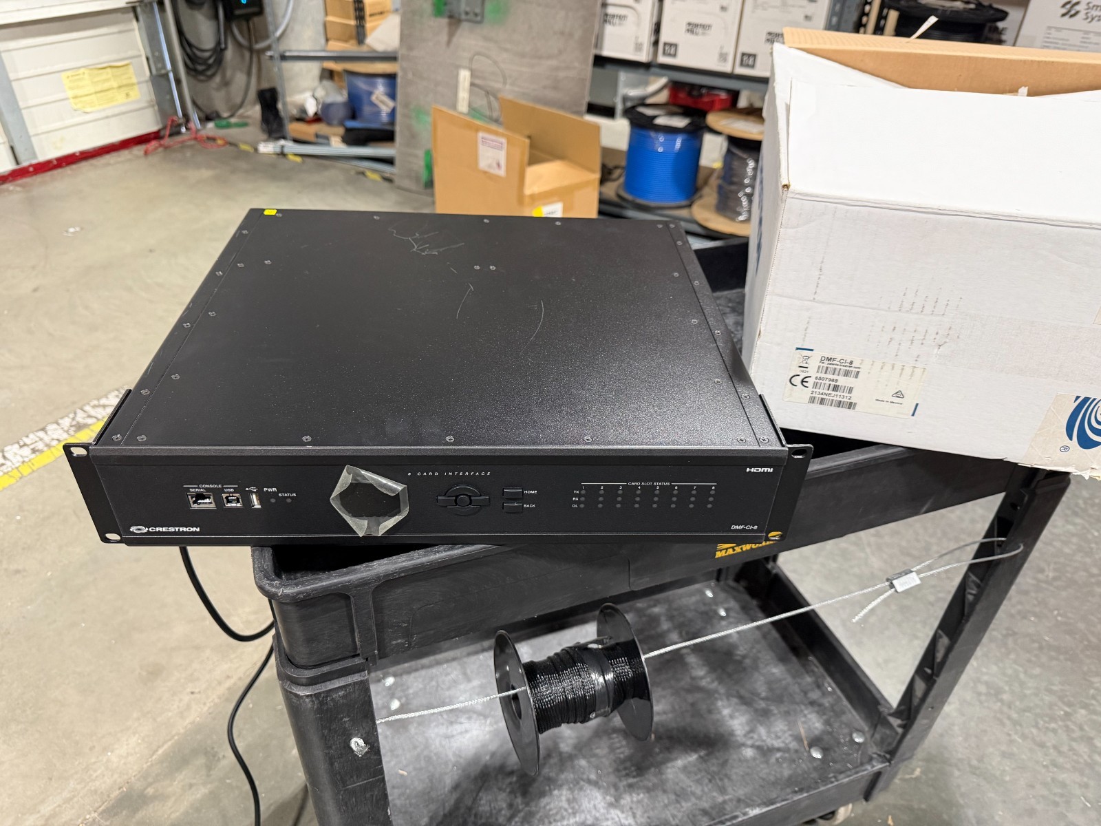 Crestron DMF-CI-8 DigitalMedia Card Chassis