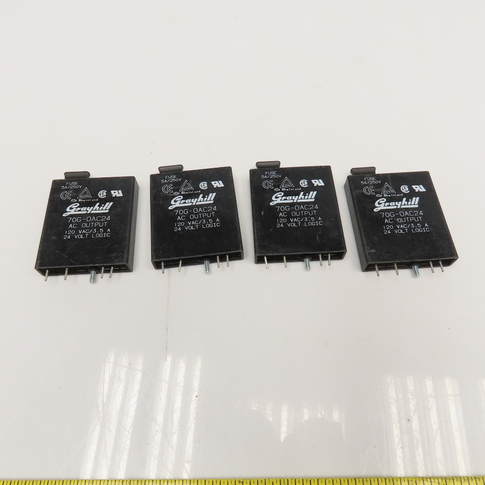 Grayhill 70G-0AC24 120VAC Output Module 24V Logic Lot Of 4