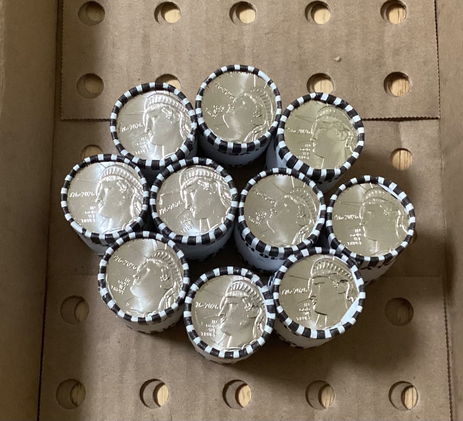 2026-D Enduring Liberty Half Dollar: 10 roll lot