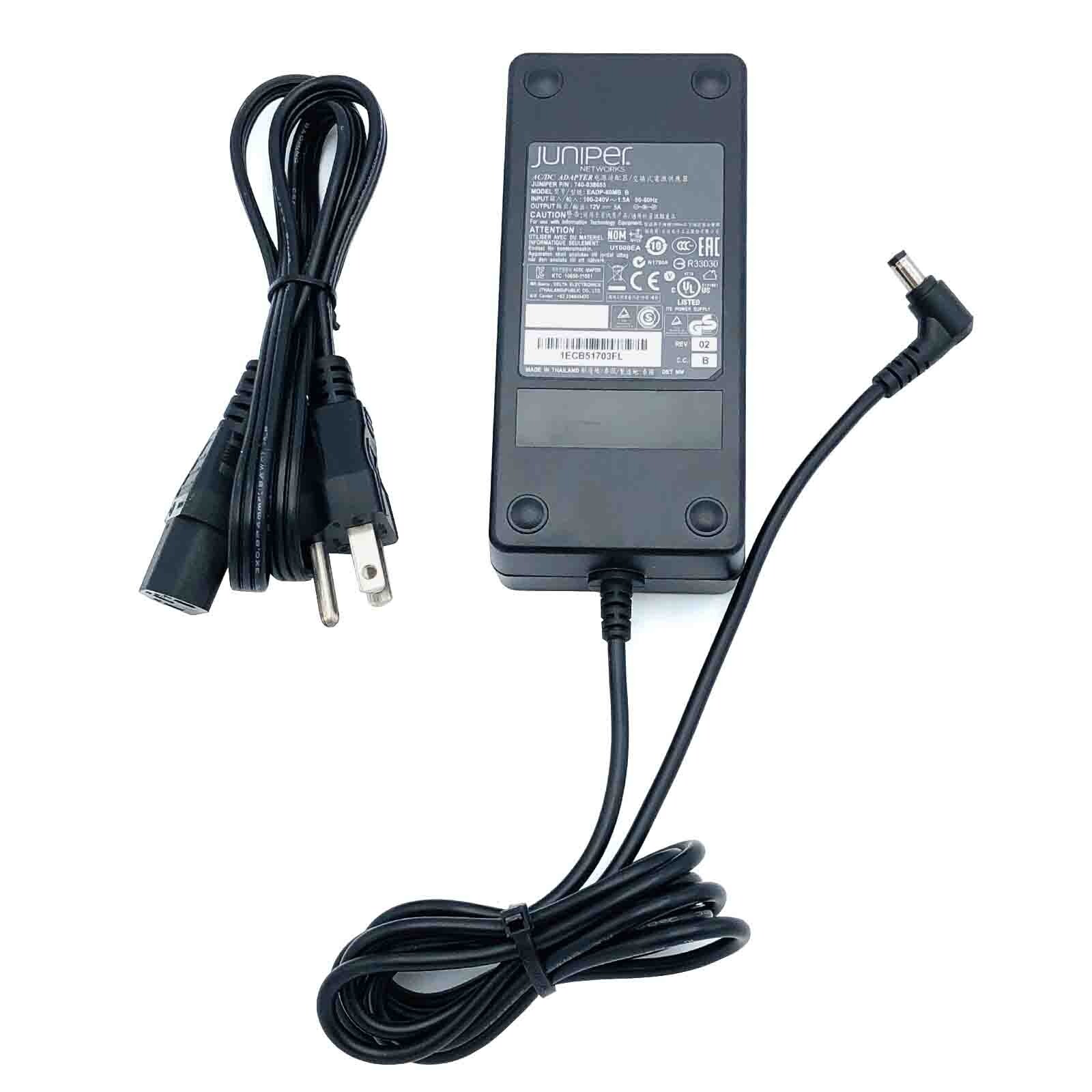 Genuine Juniper 12V AC Adapter for Juniper Networks SRX320 Services Gateway OEM
