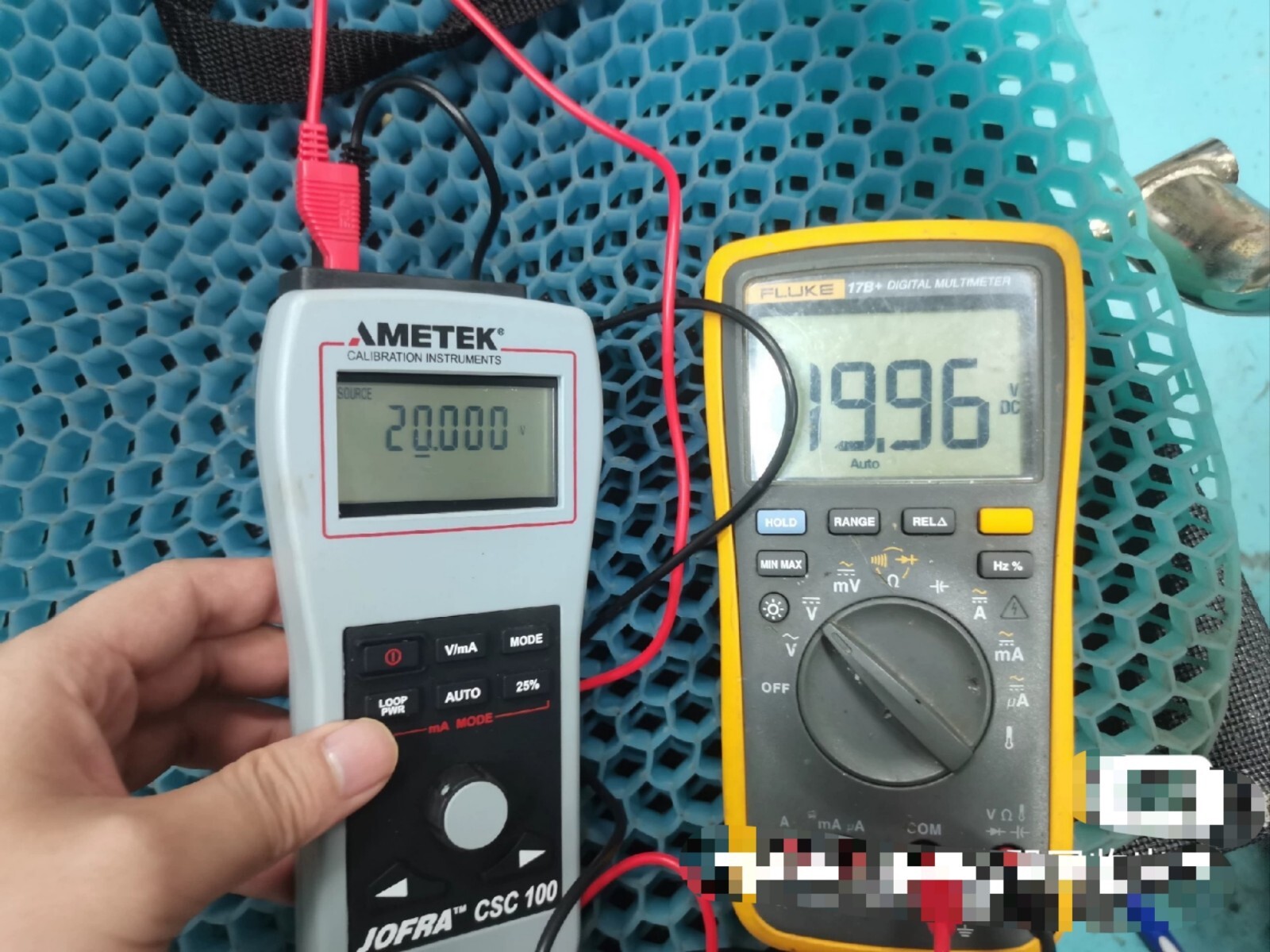 1 PCS AMETEK JOFRA CSC100 voltage and current calibrator/