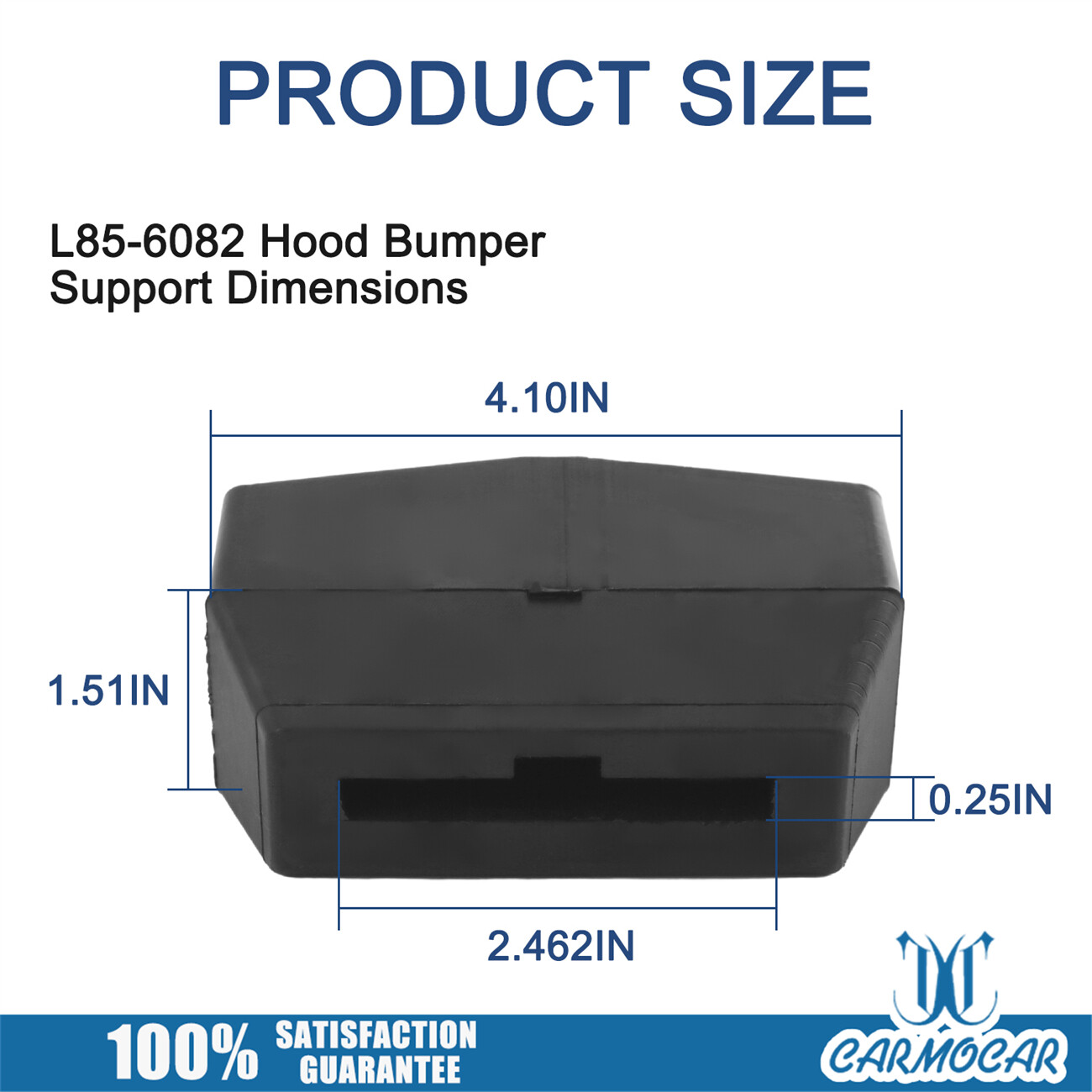 2x Hood Bumper Support L856082 M75682 Fits For Peterbilt 579 Kenworth T680 T880