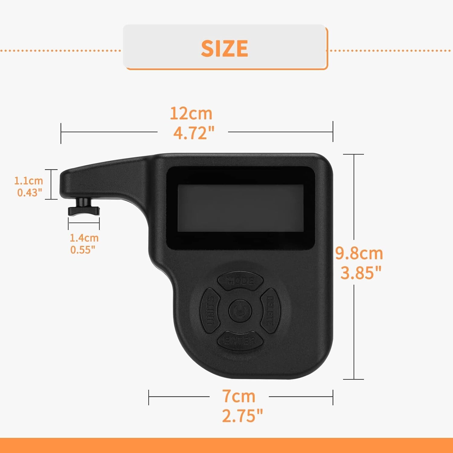 Pridefend Professional Digital Trigger Pull Gauge0-12 lbs Trigger Pull Scale1...