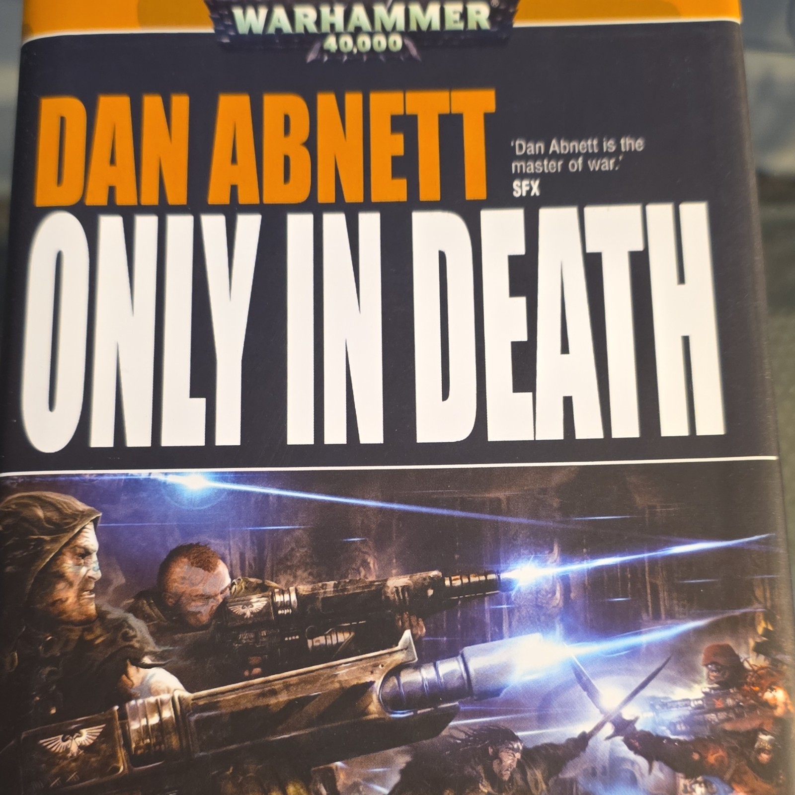 Black Library Only in Death Dan Abnett Book English Warhammer 40K