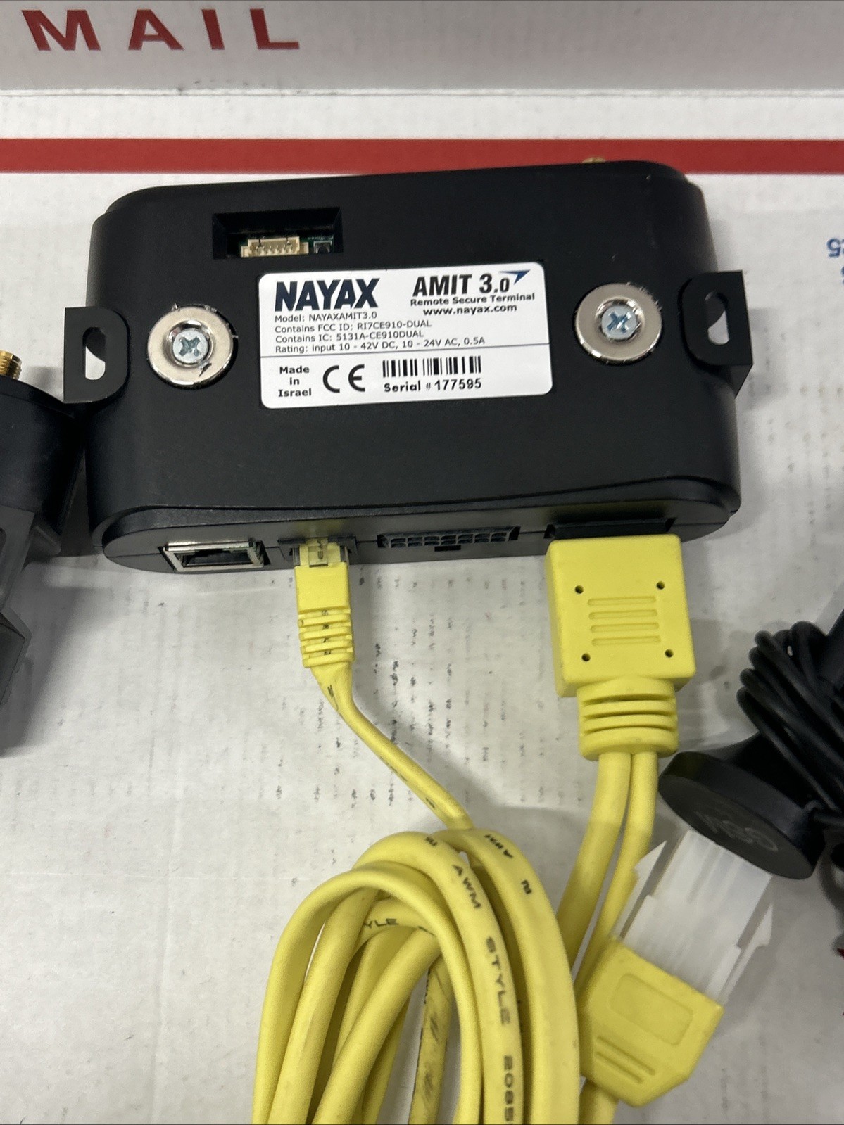 Nayax NAYAX AMIT3.0 Amit 3.0 Vending machine CC Reader bundle SOLD AS-IS LOT