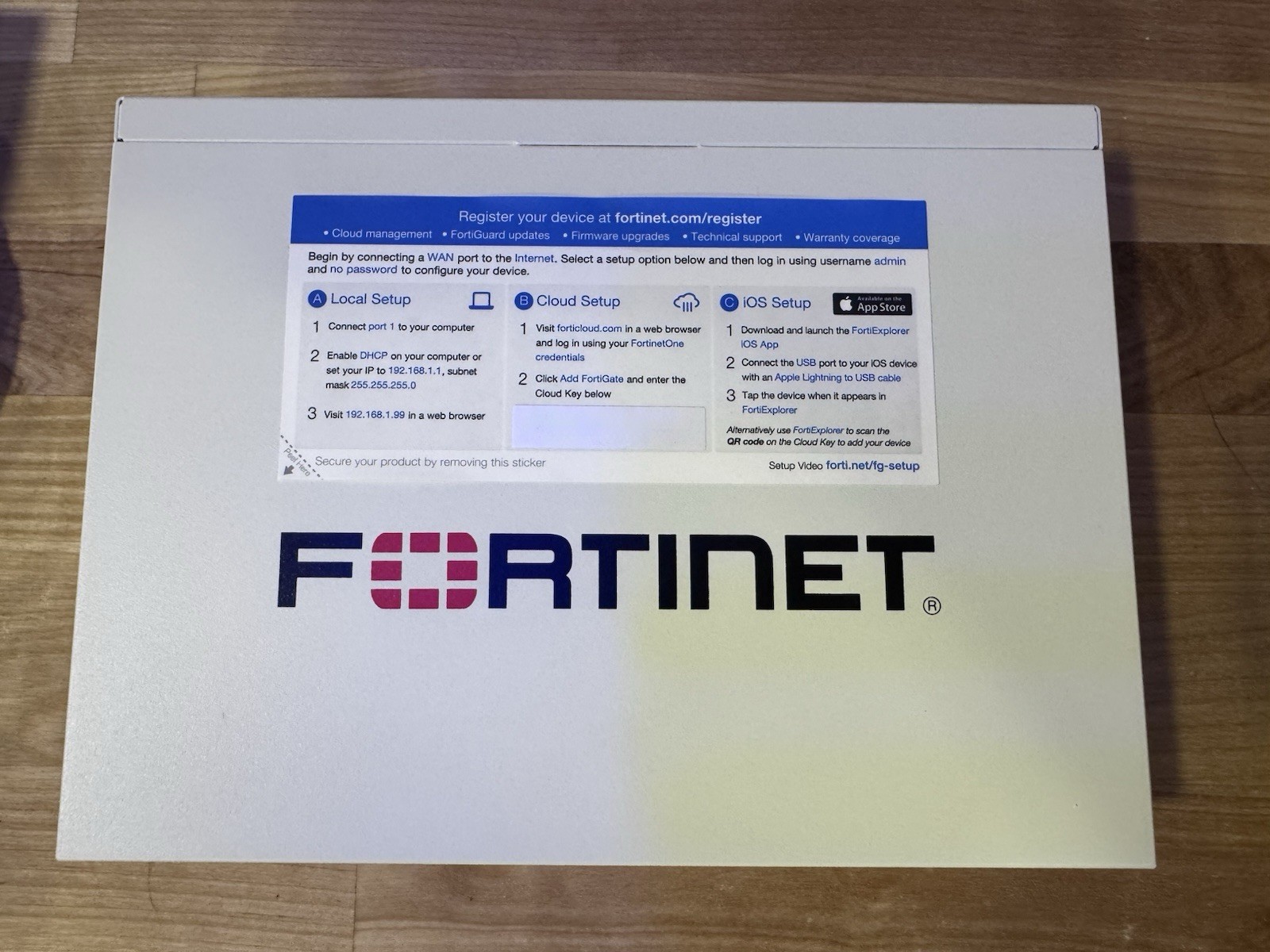Fortinet FortiGate 40F Firewall & VPN Device FG-40F Network Security