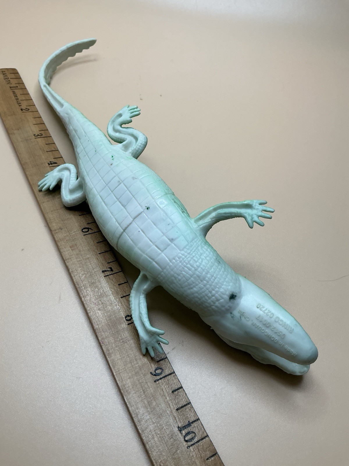Alligators! Lot of 4, 10" Alligators, Rhino, plus One Anaconda Snake
