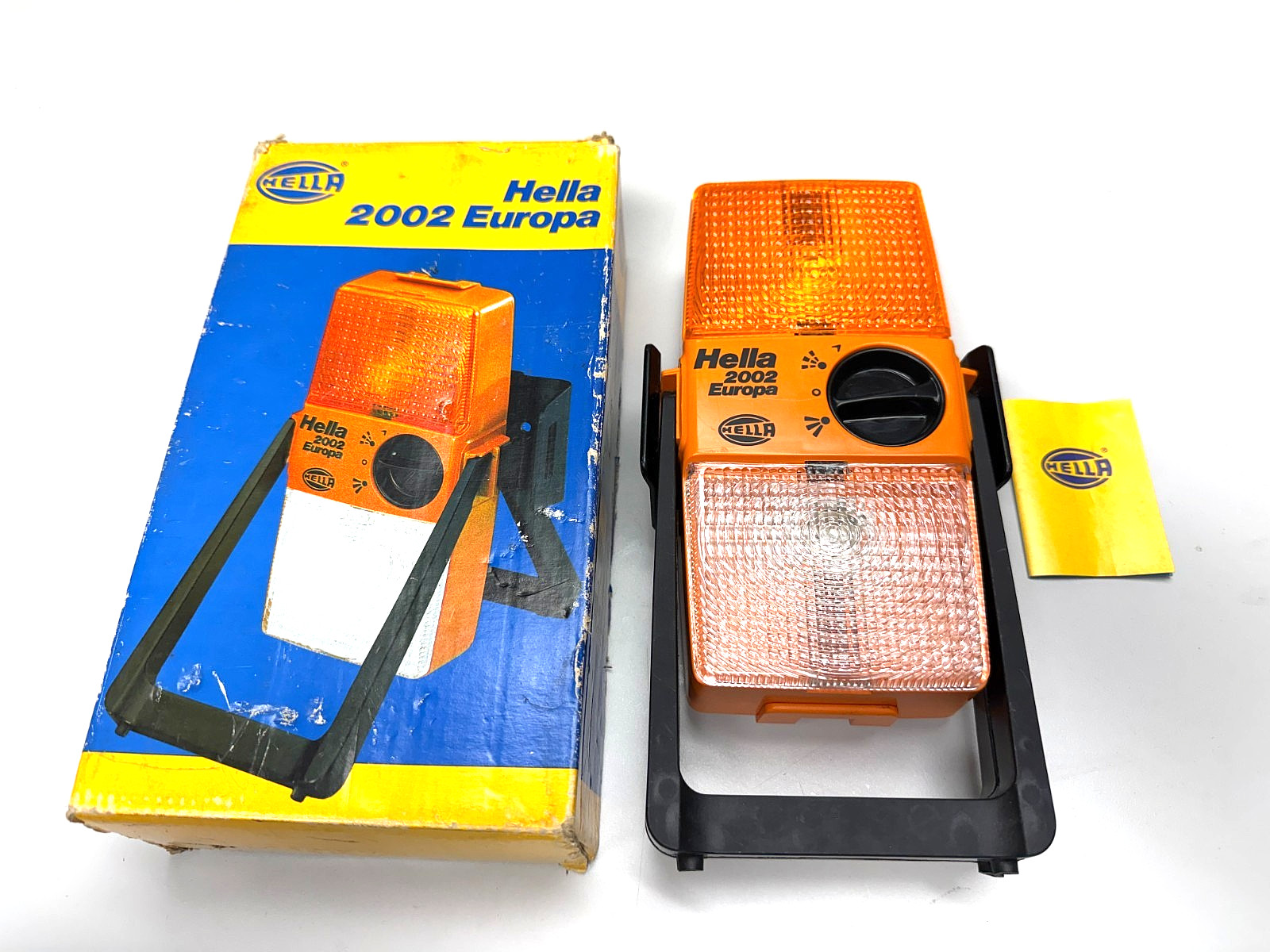 NOS NEW Vintage Hella 2002 Europe Safety Warning Indicator Light Emergency Lamp