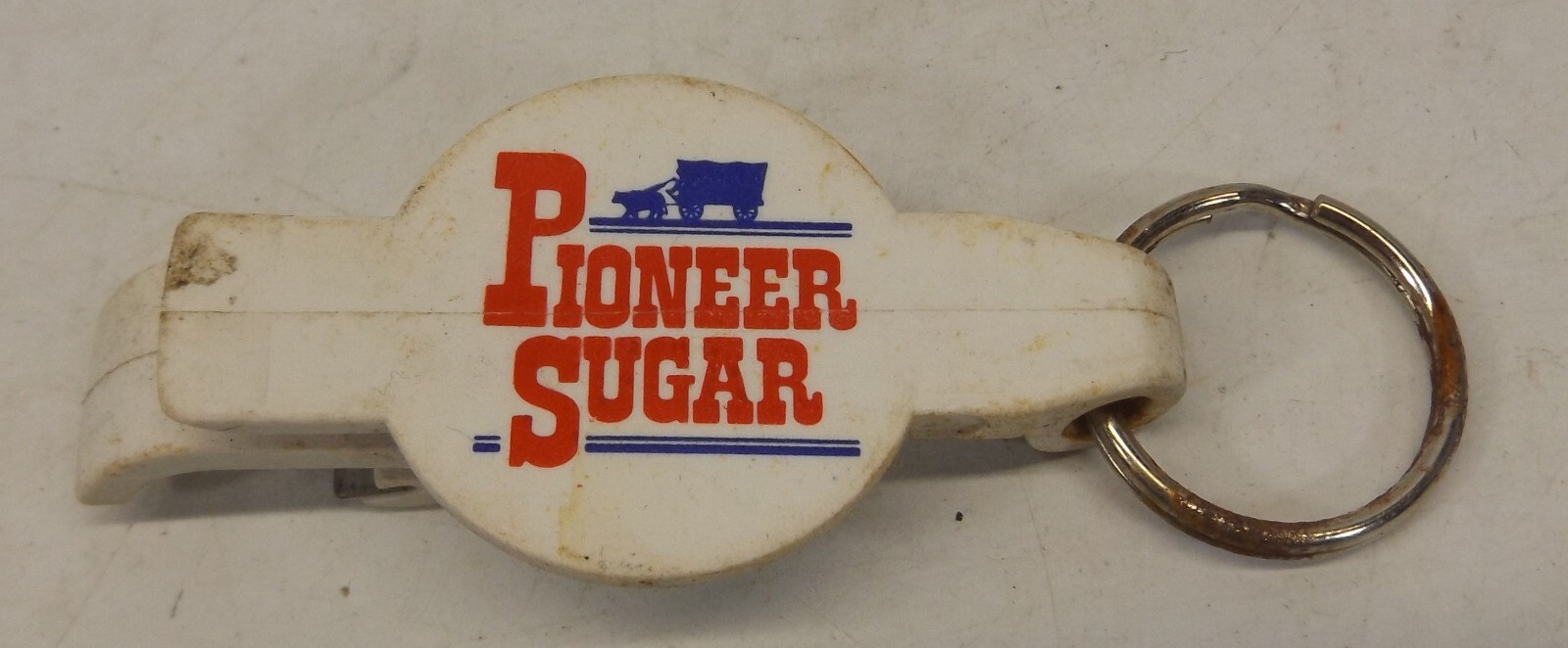 Pioneer Sugar Bottle Opener/Key Chain Michigan