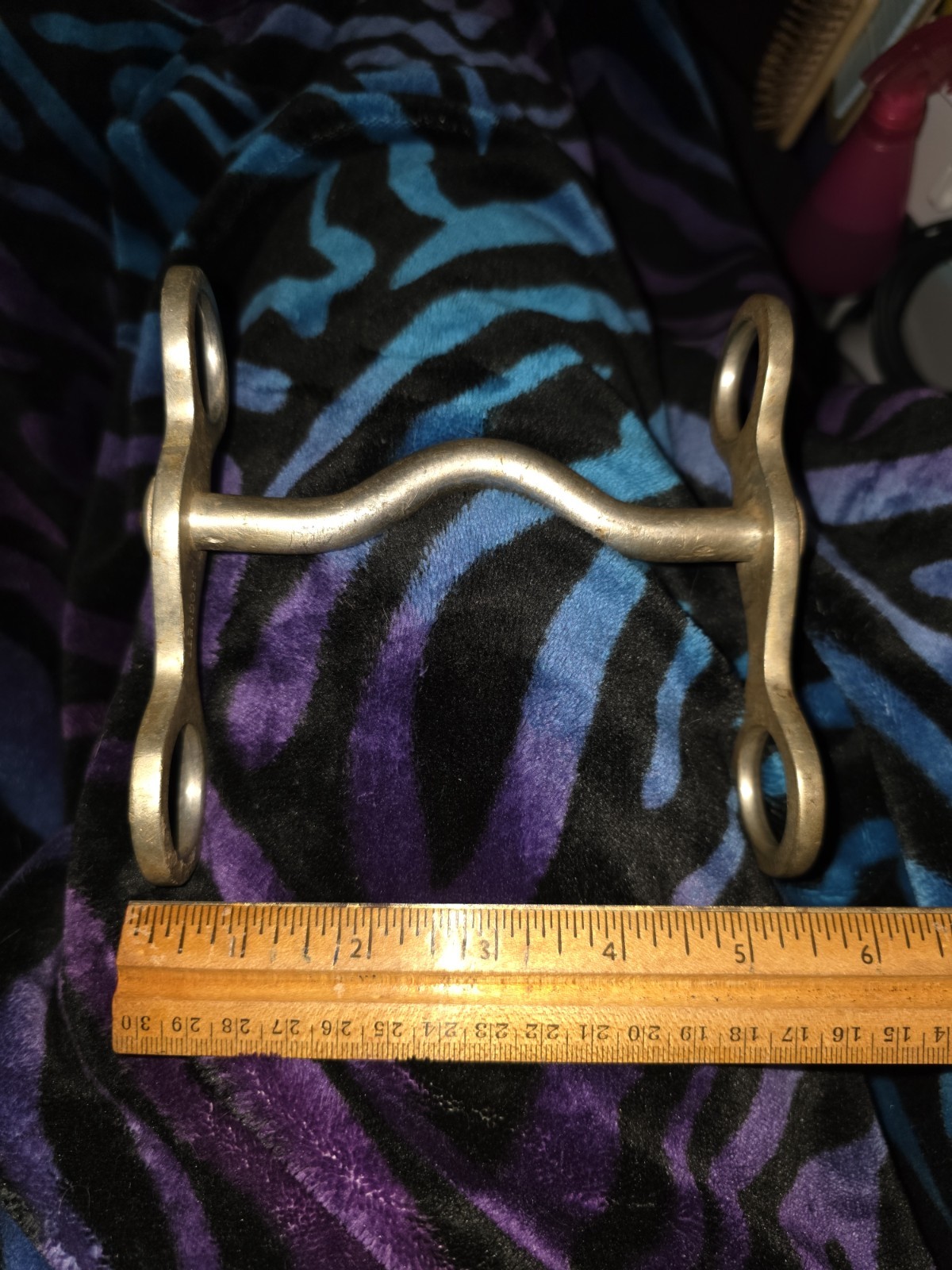 VTG Crocket Port Western Horse Bit Metal Equestrian Tack Riding Equipment