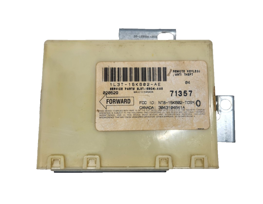 2001 2003 FORD F150 ANTI THEFT KEYLESS MODULE 1L3T-15K602-AE OR 1L3T-15K602-AD