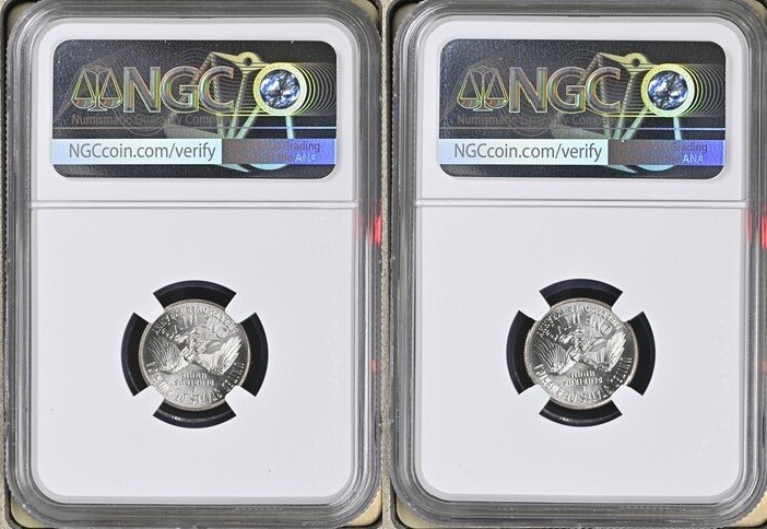 2026 P & D Emerging Liberty 10C Two-Coin Set NGC MS 67