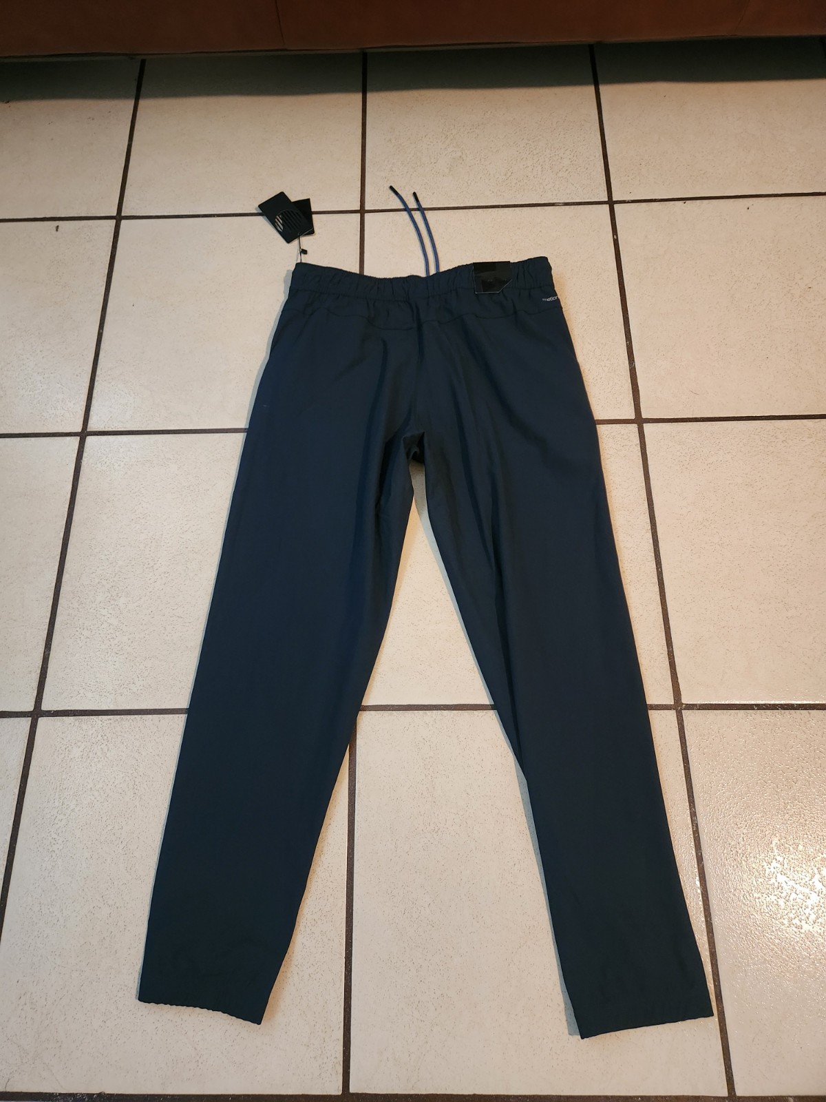 Motion Mens Transit Jogger Pants Lightweight Zip Pockets SzM